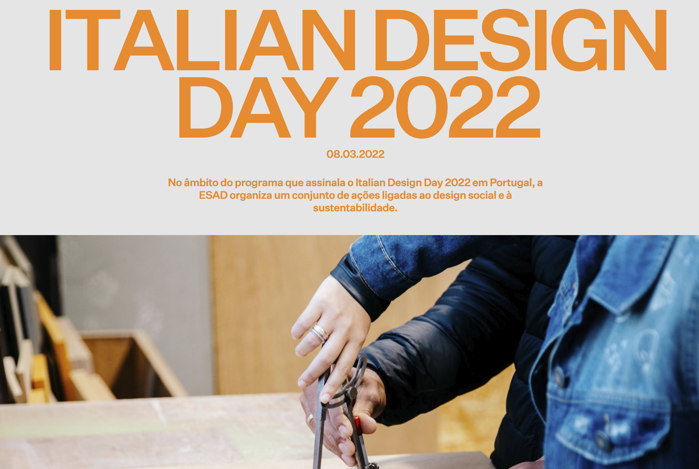 Italian Design Day 2022 em Portugal