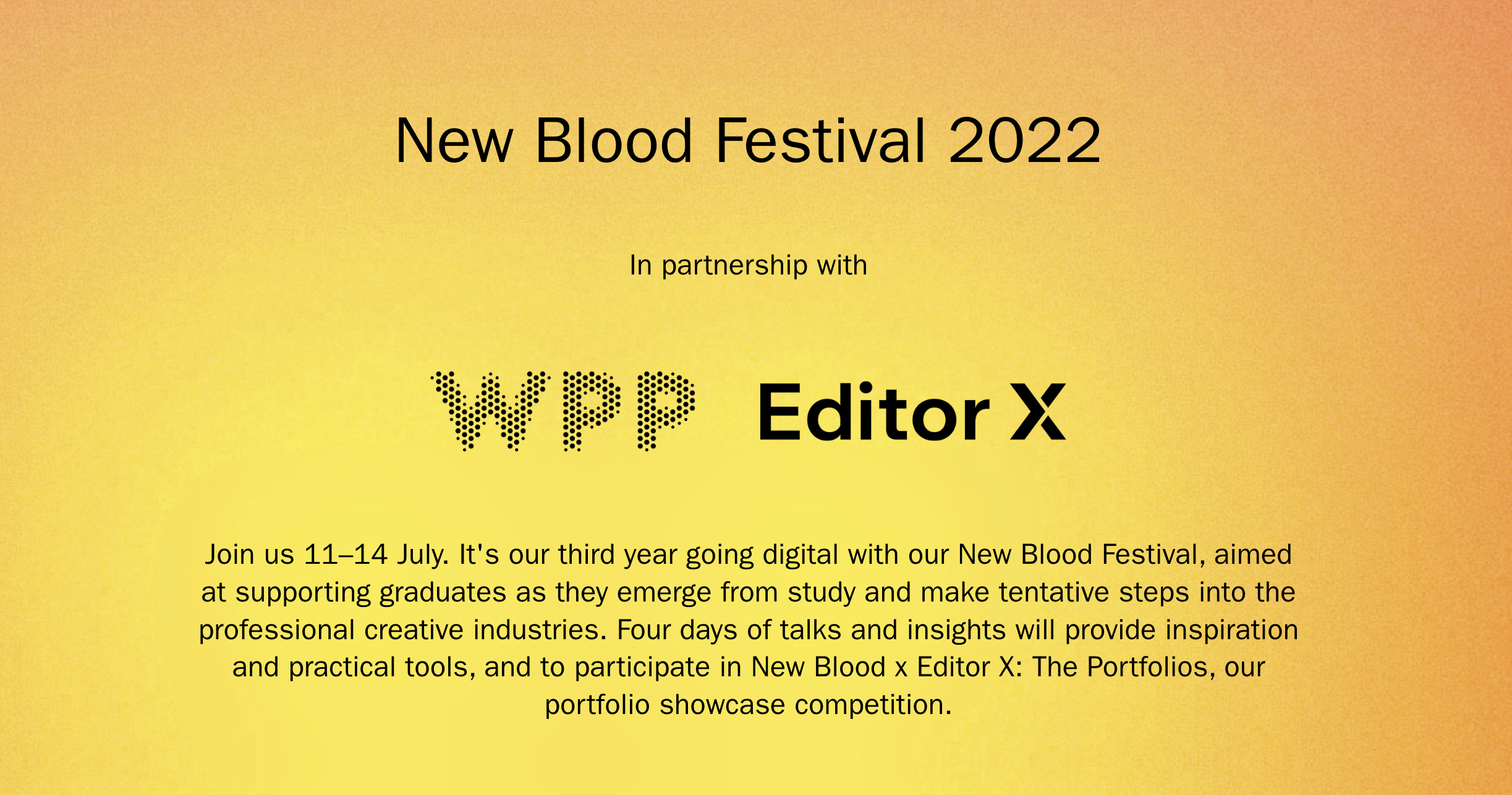 New Blood Festival 2022