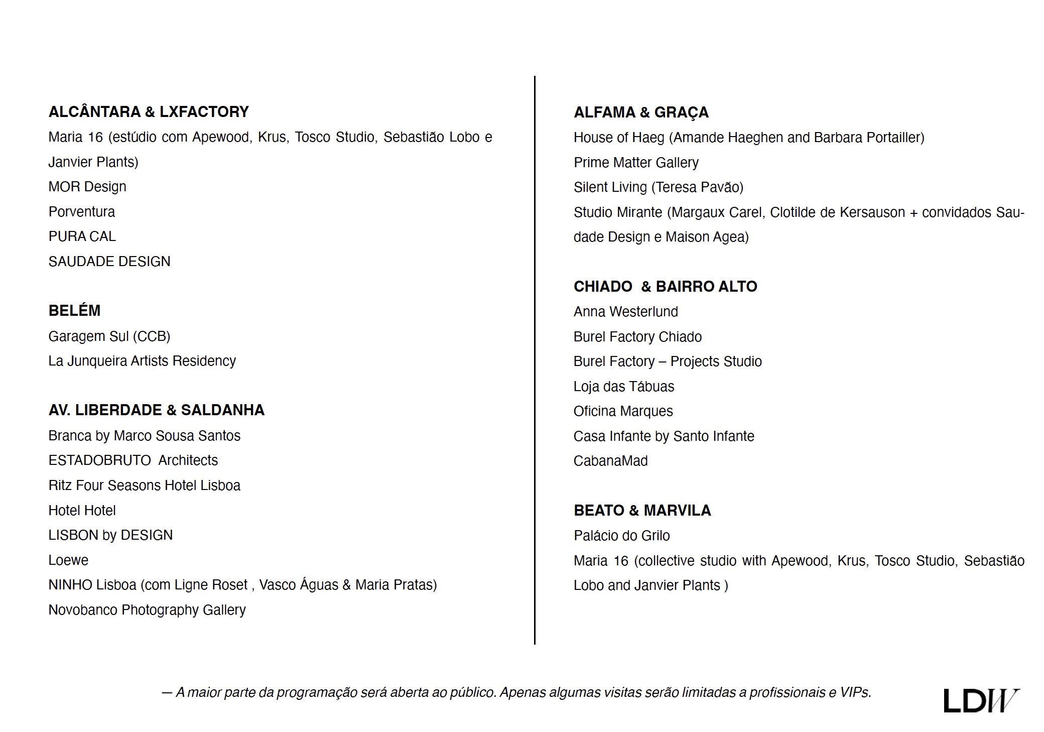 Lisbon Design Week