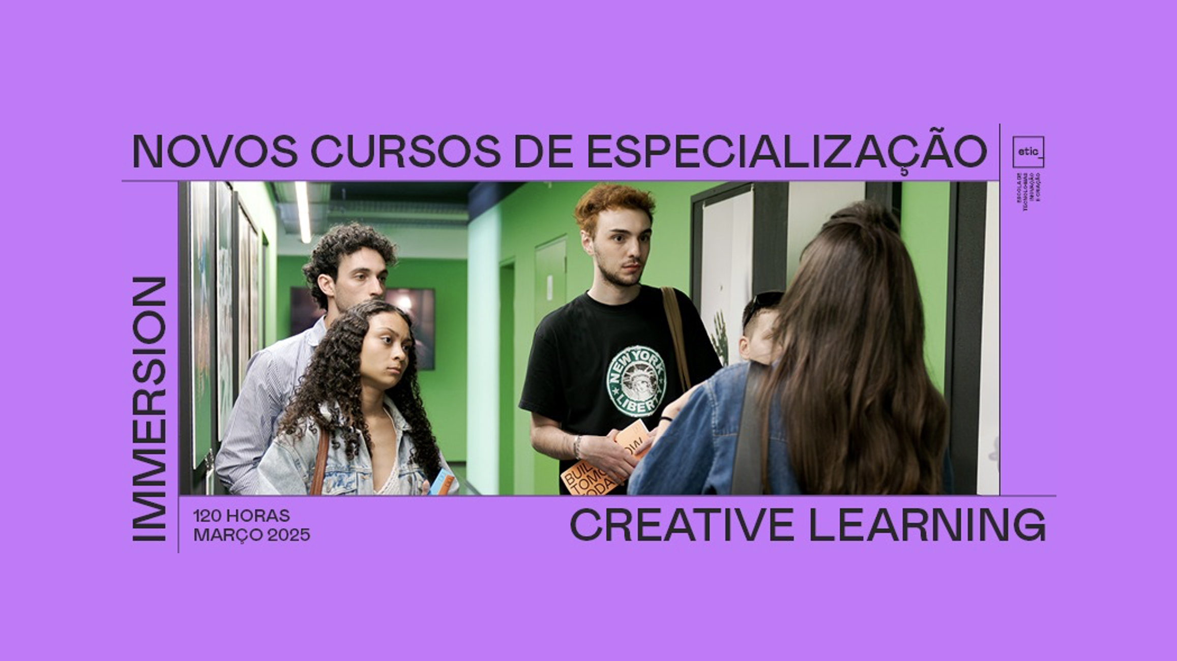 Novos cursos de especialização da ETIC