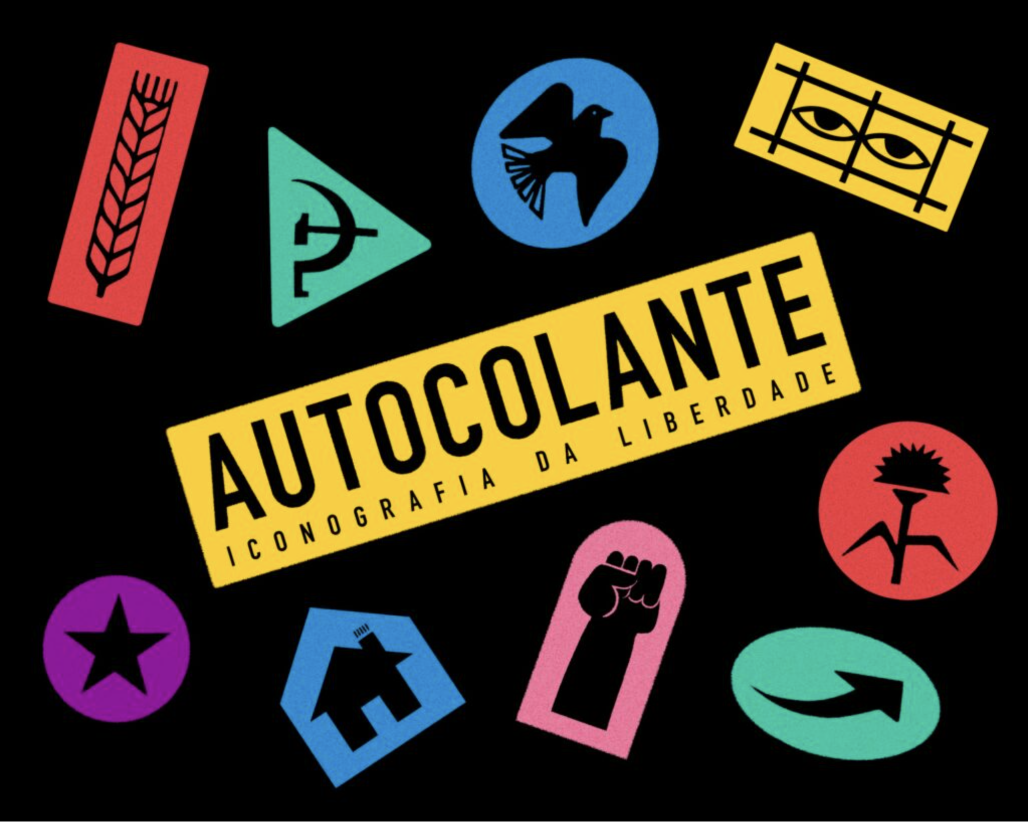 Autocolante. Iconografia da Liberdade.