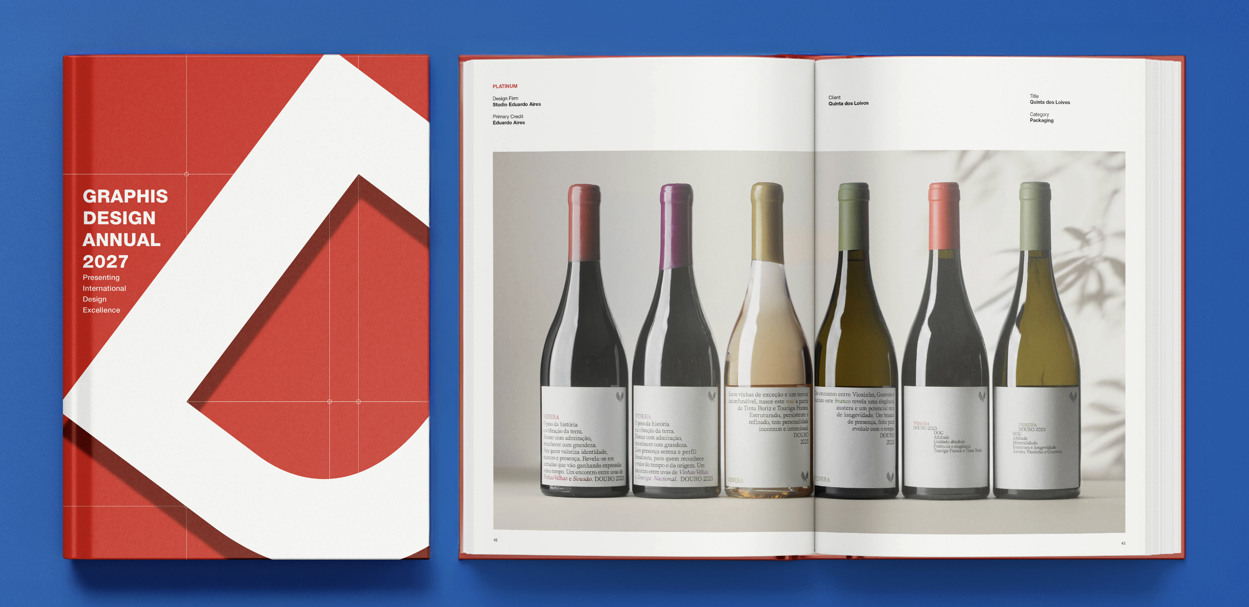 2026 Studio Eduardo Aires, Omdesign, Atelier Nunes e Pã, The Chico·Studio, Design by OOF, Duas Faces e Pedro Vareta distinguidos nos Graphis Design Awards