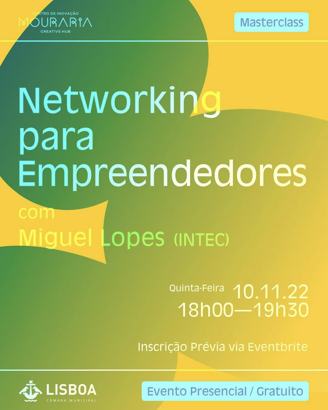 CIM masterclass Networking para Empreendedores