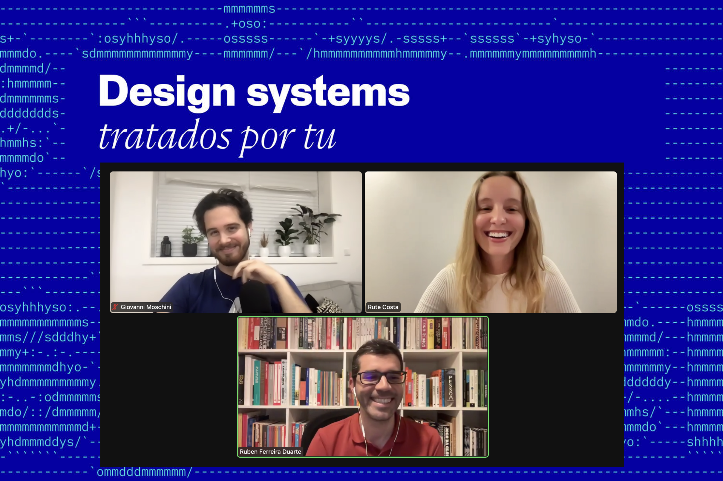 Design Systems tratados por tu, sessão com a Namecheap já disponível