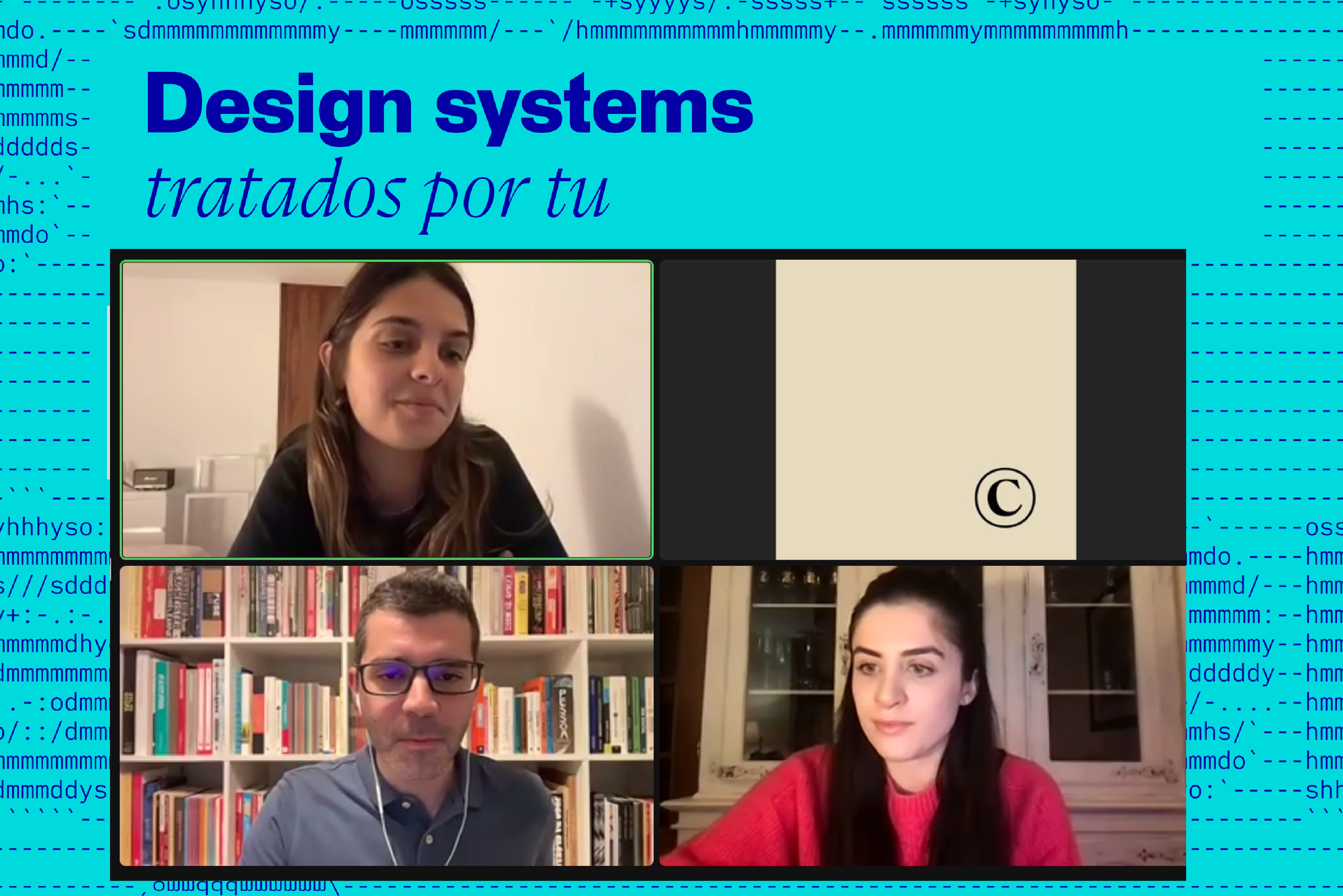 2022 Design systems tratados por tu, sessão com a Pixelmatters já disponível