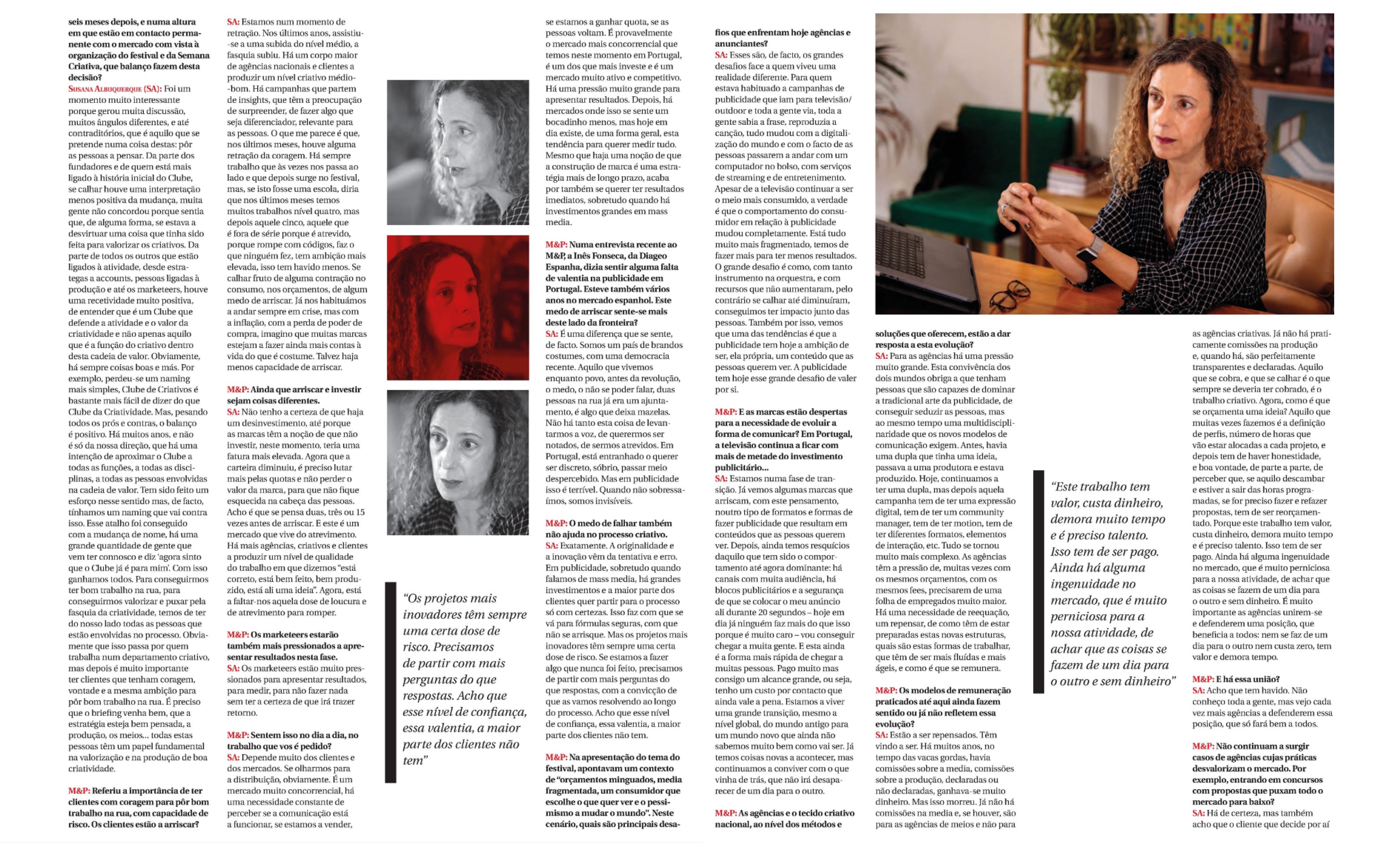 2023 “Está a faltar-nos aquela dose de loucura e de atrevimento para romper” | Entrevista M&P