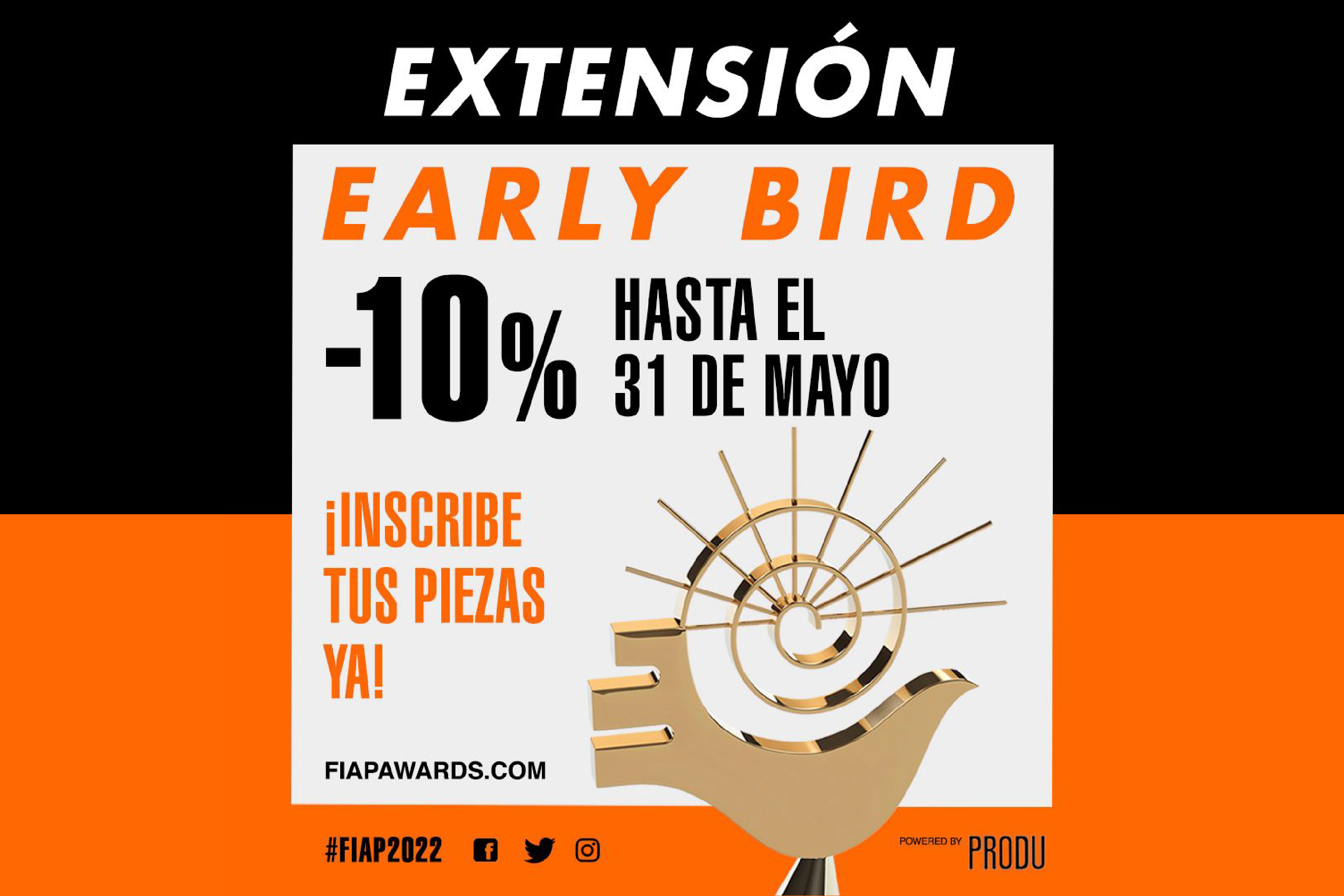 2022 #FIAP2022 anuncia a extensão do Early Bird