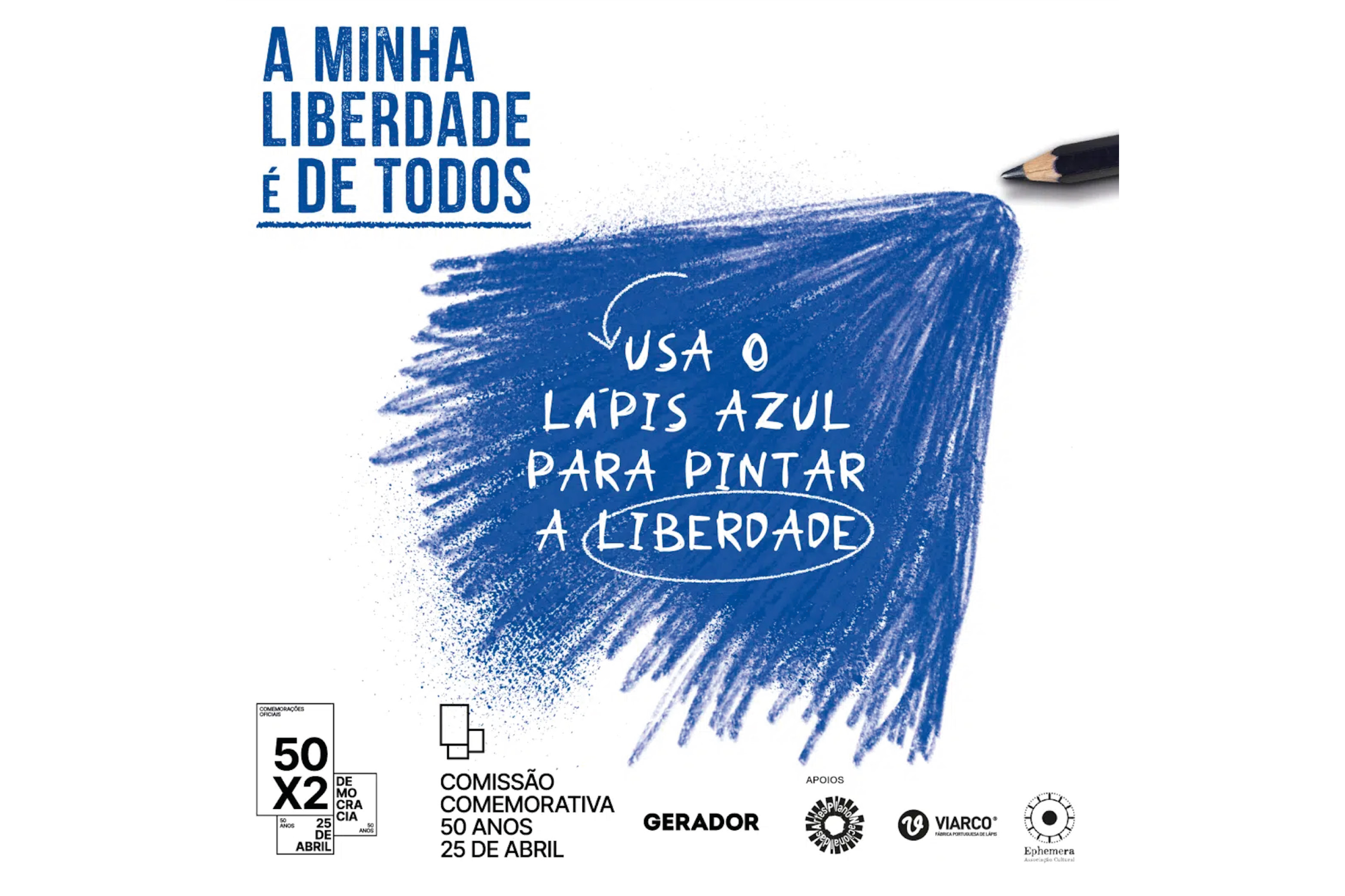 Participa no mural digital "A minha Liberdade é de todos"