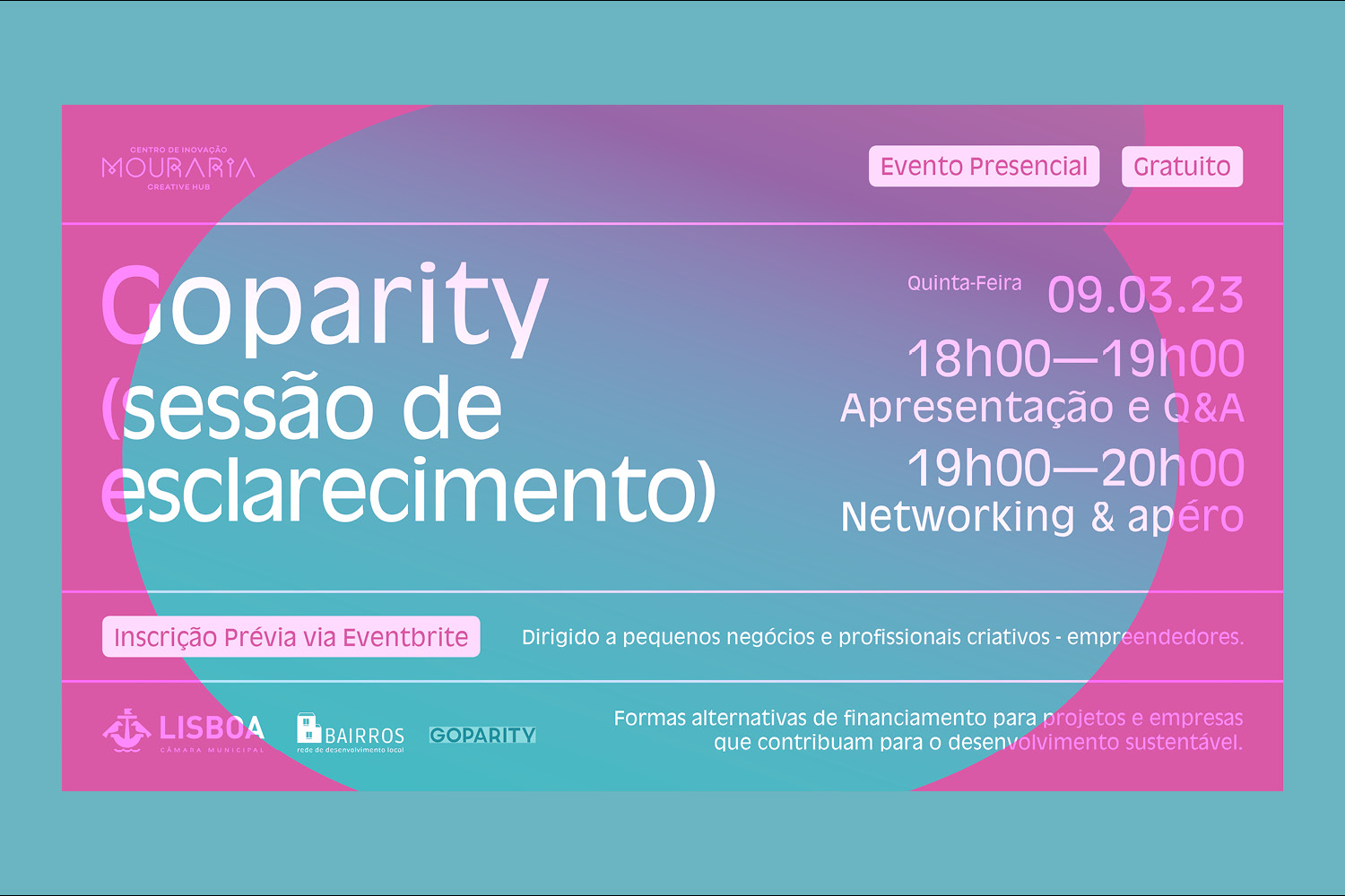 Sessão de esclarecimento Goparity no CIM