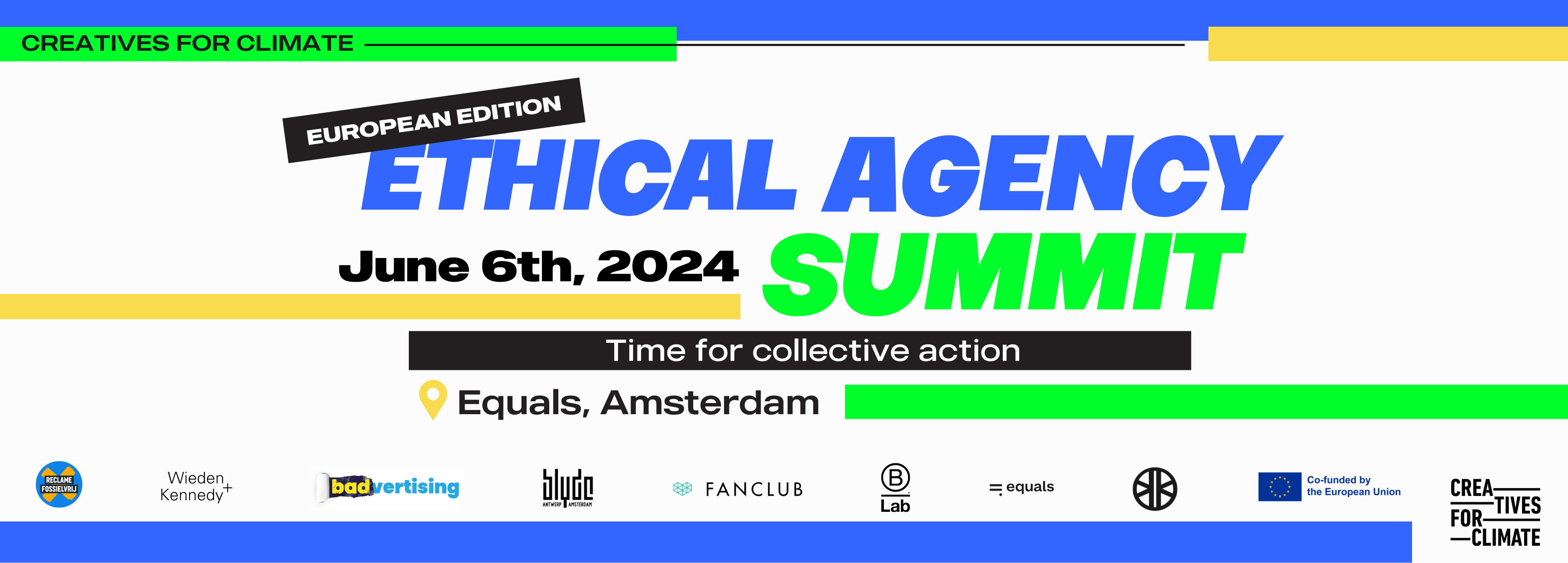 Ethical Agency Summit 2024 - ao vivo em Amsterdão