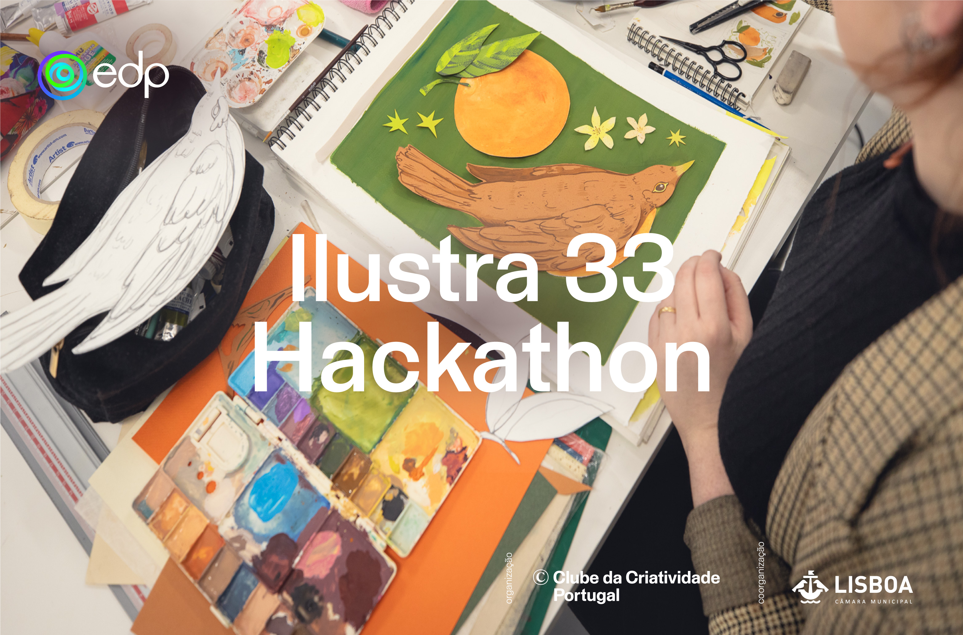 2026 O Clube apresenta a galeria online da 14ª Ilustra by EDP, a maior mostra online de ilustração nacional
