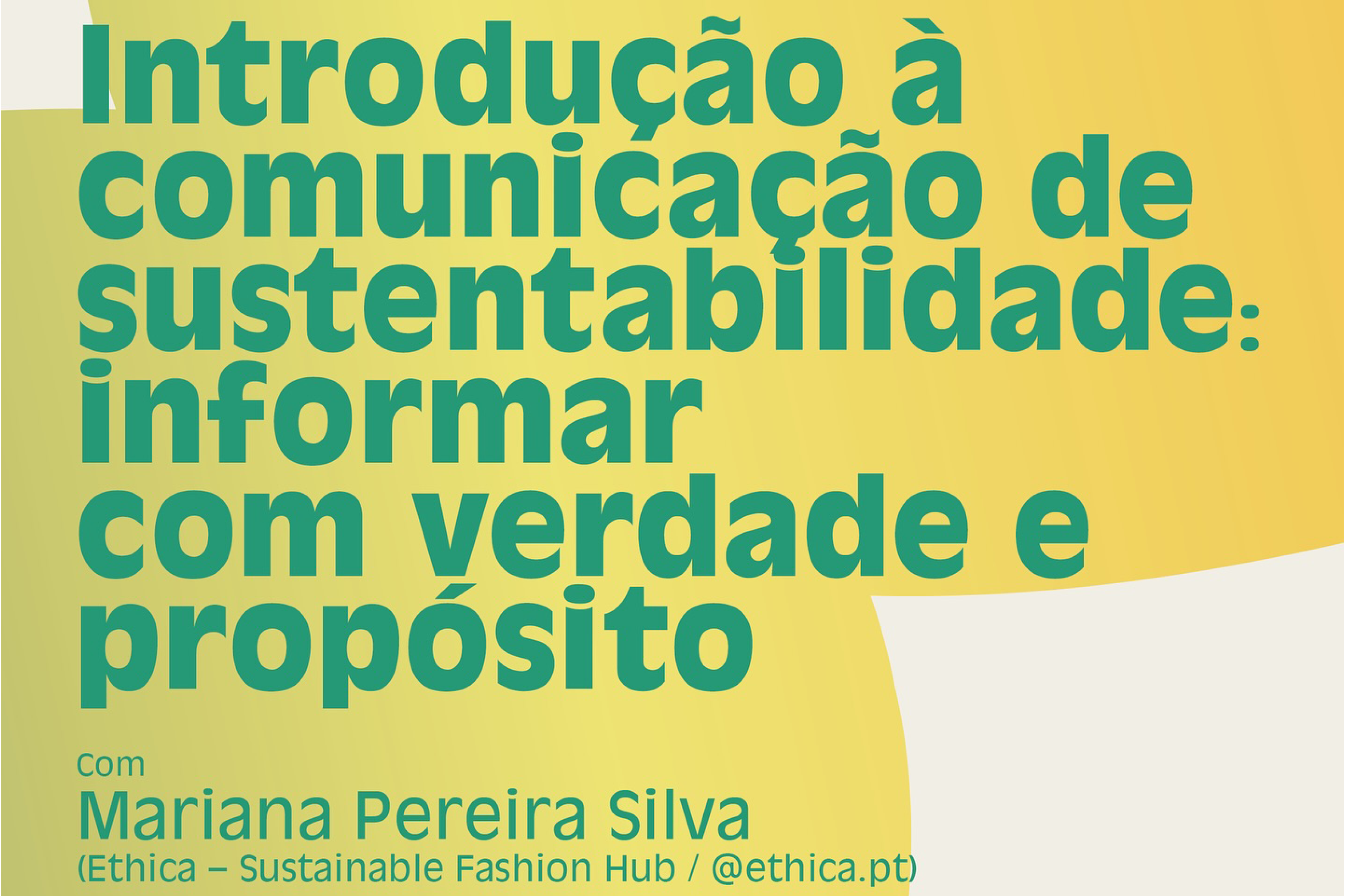 Workshop | Introdução à Comunicação de Sustentabilidade