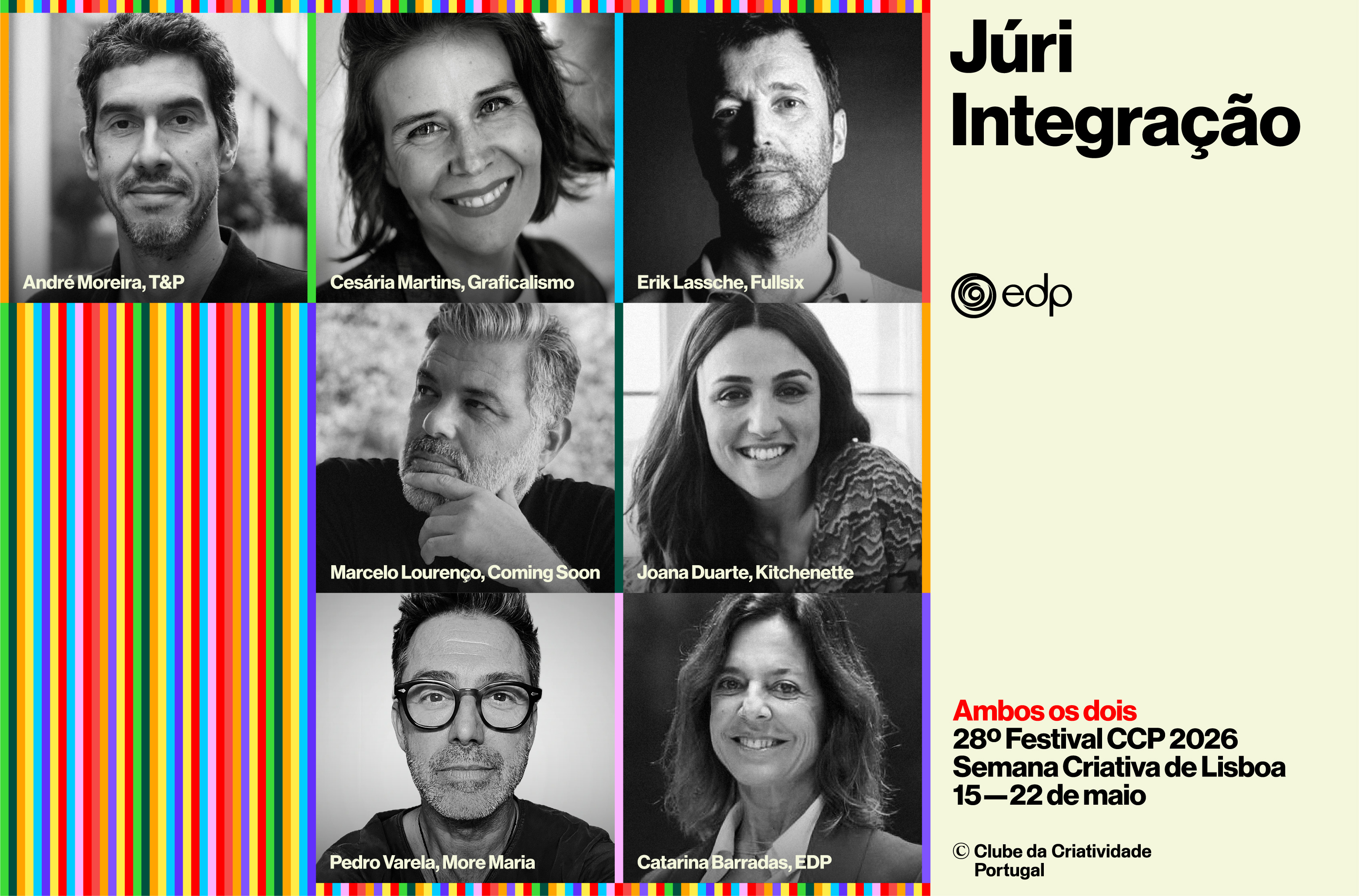 2026 O Clube revela o Júri Oficial do 28º Festival CCP 2026