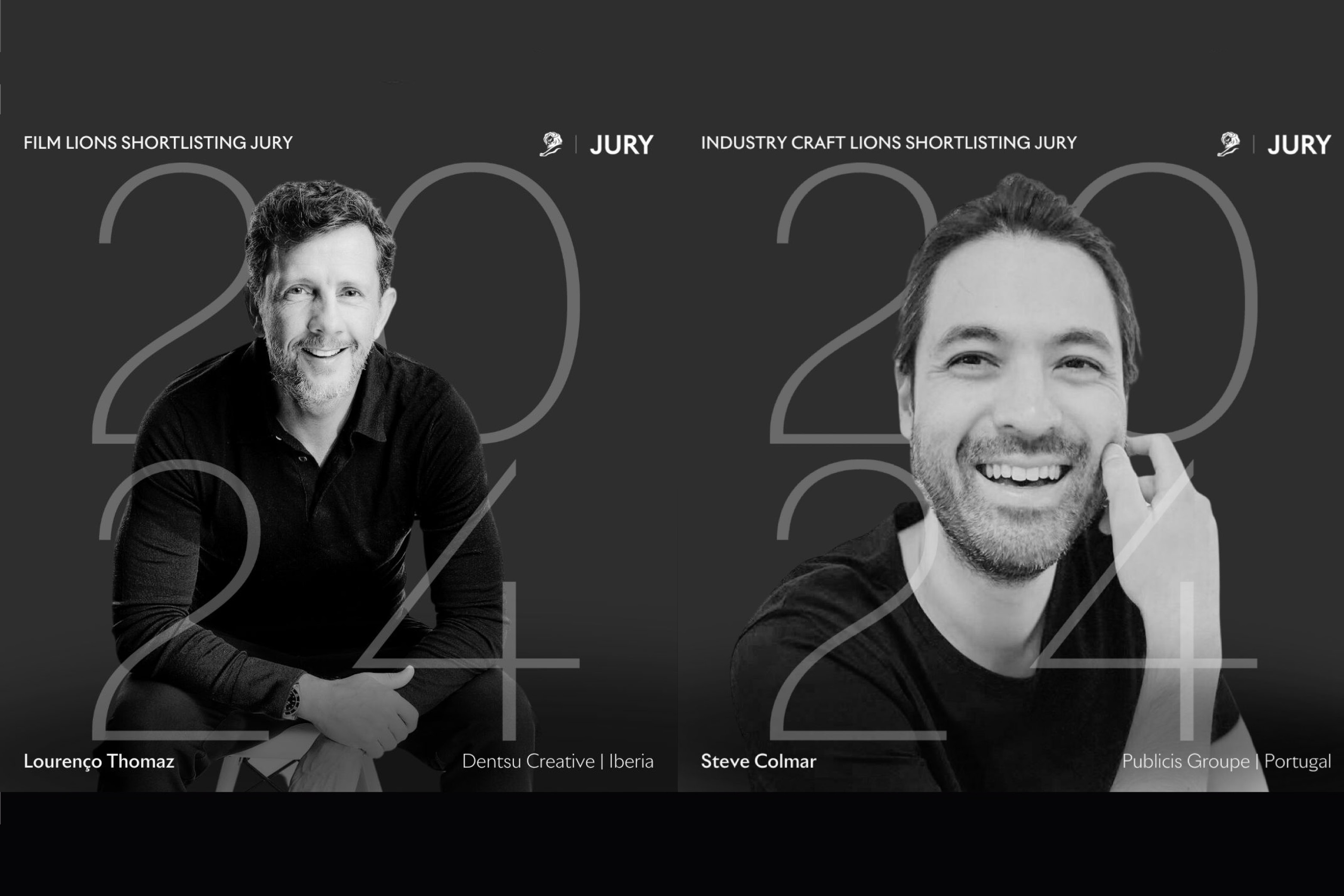 2024 Lourenço Thomaz e Steve Colmar integram o júri Shortlist do festival internacional de criatividade Cannes Lions