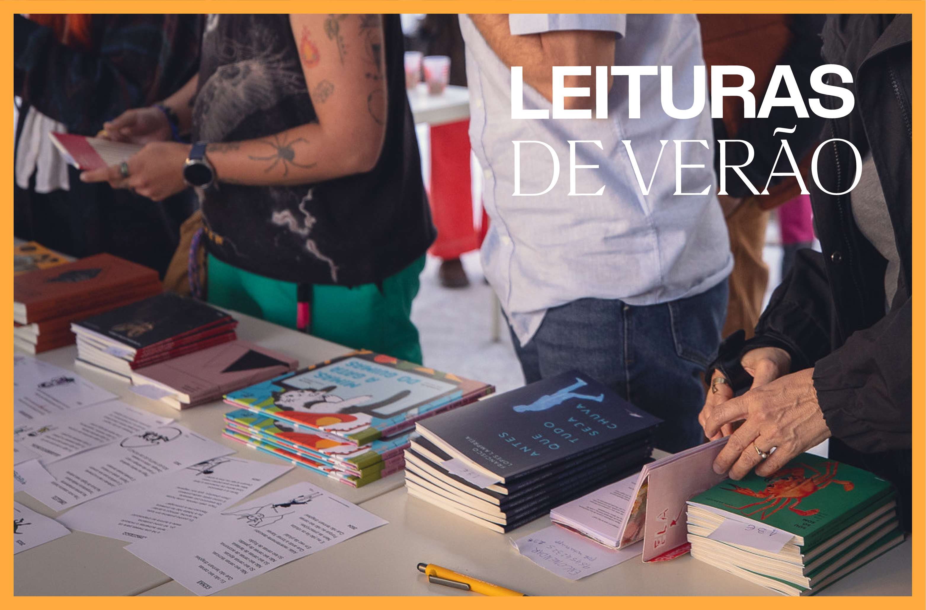 2026 Leituras de Verão: recomendações de criativos e autores