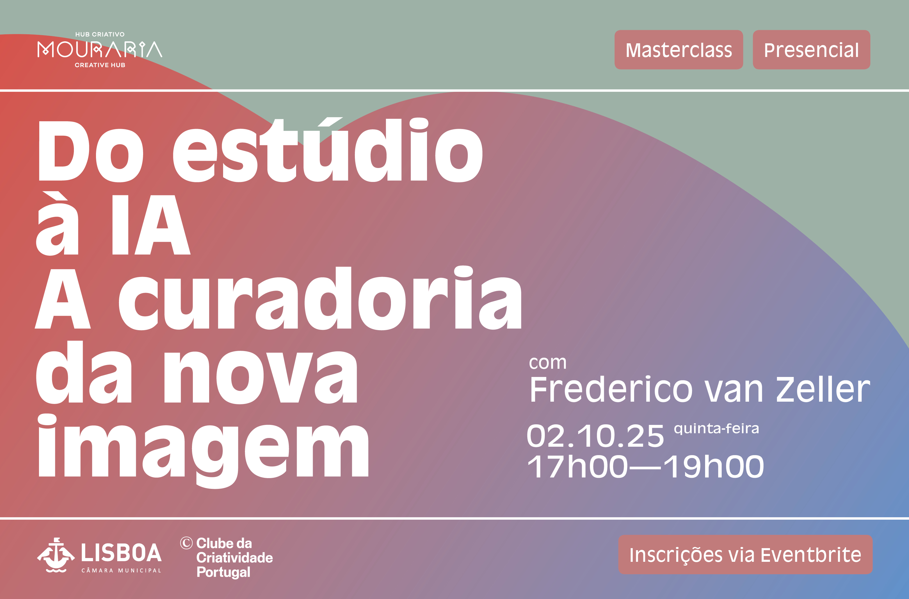 "Do estúdio à IA - A curadoria da nova imagem": Masterclass gratuita com Frederico van Zeller