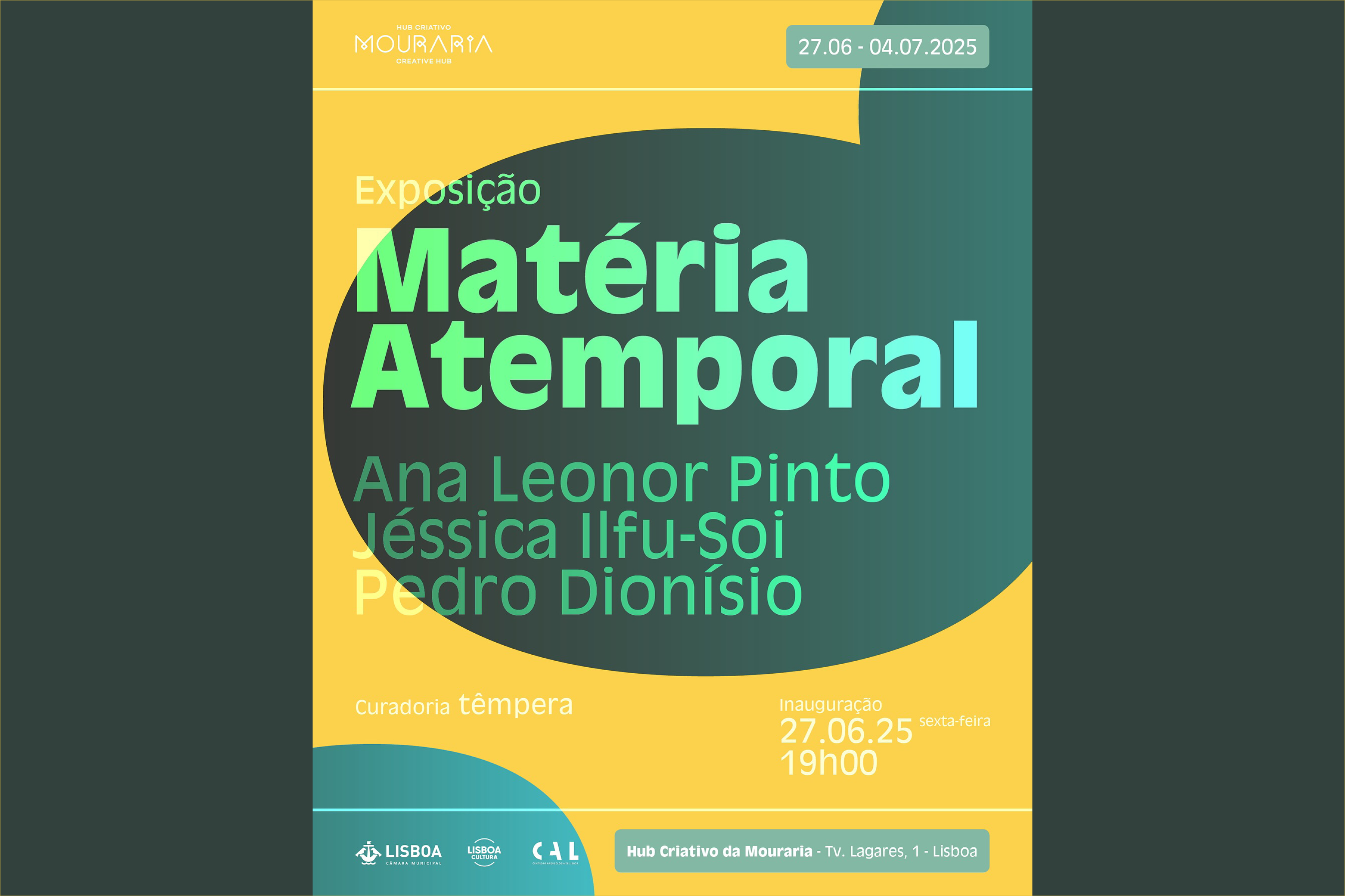 TÊMPERA APRESENTA: MATÉRIA ATEMPORAL
