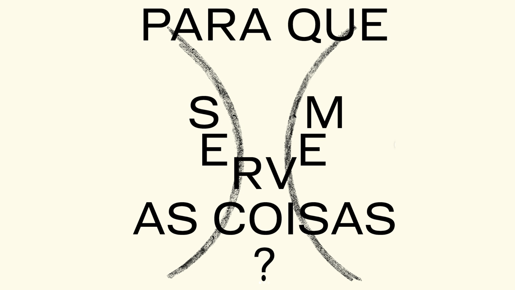 Exposição - Para que servem as coisas - MUDE