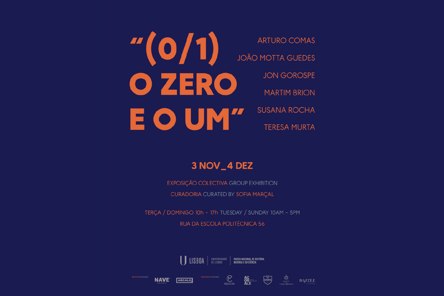 Exposição (0/1) o zero e o um