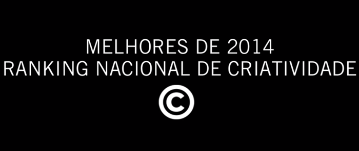 2014 - Melhores do Ranking Nacional de Criatividade CCP 14