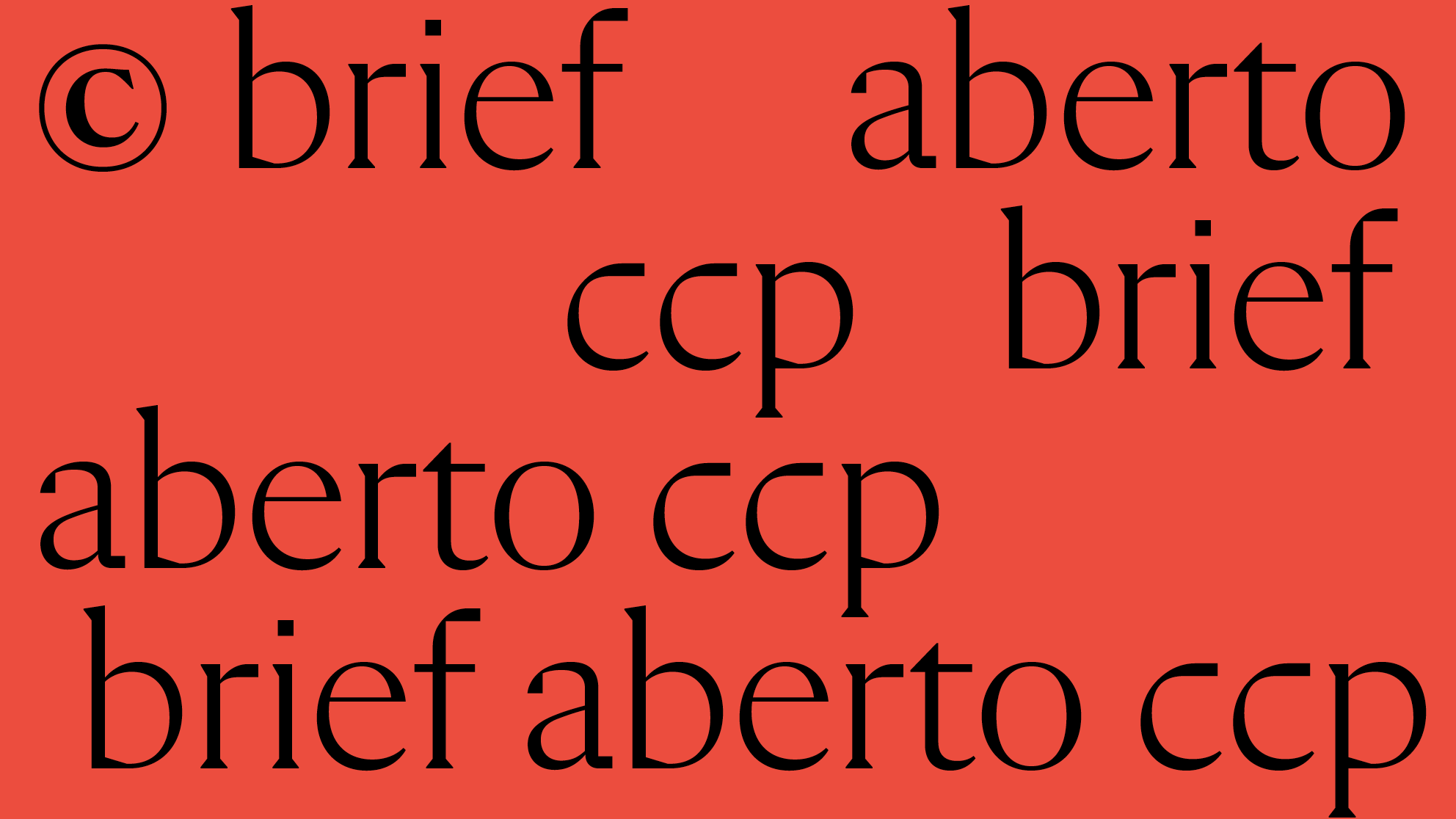 2020 - Vencedores Brief Aberto CCP