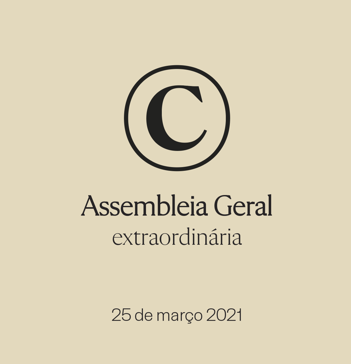 2021 - Assembleia Geral Extraordinária