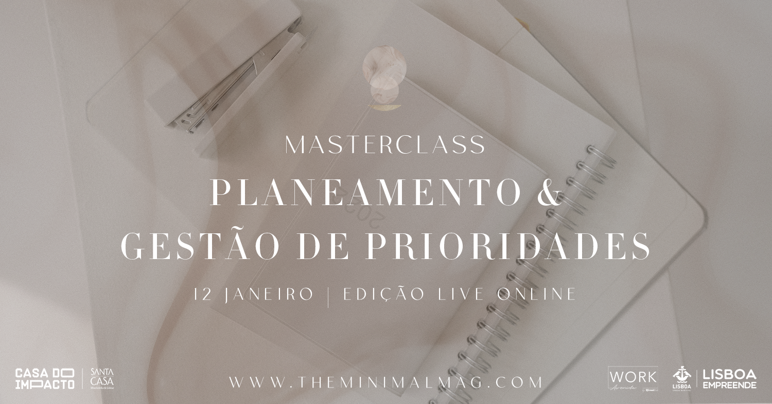 112 Masterclass Estratégias de Planeamento &amp; Gestão de Prioridades