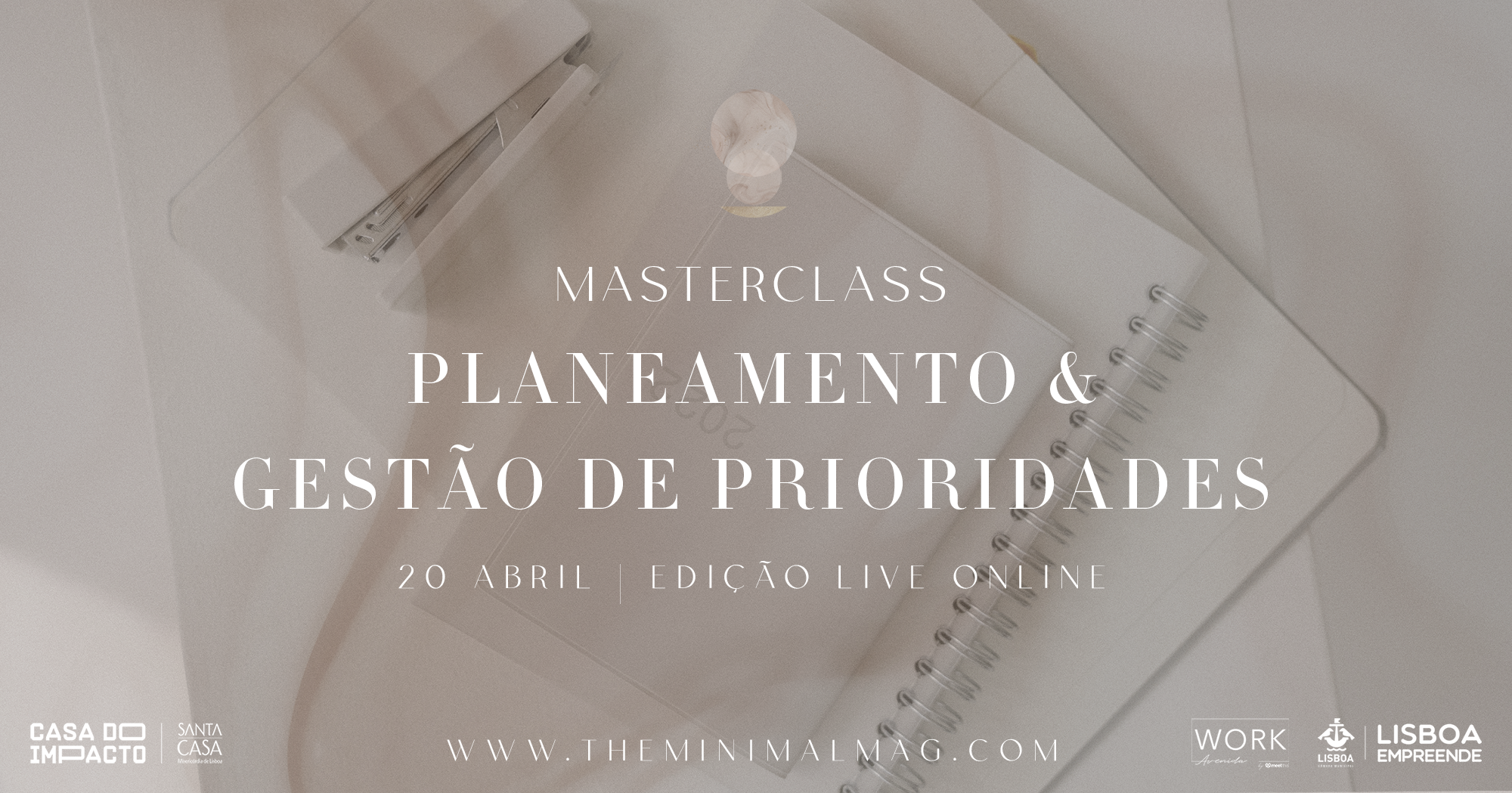 Masterclass Estratégias de Planeamento & Gestão de Prioridades