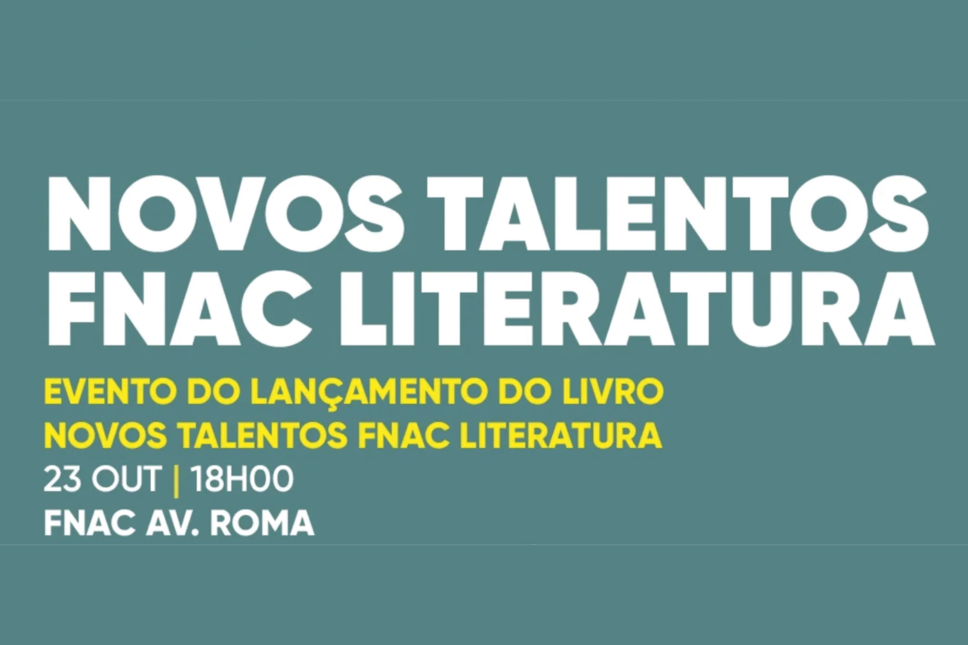 Novos Talentos FNAC Literatura
