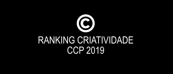 2019 - Eles são os melhores do ranking criatividade 2019