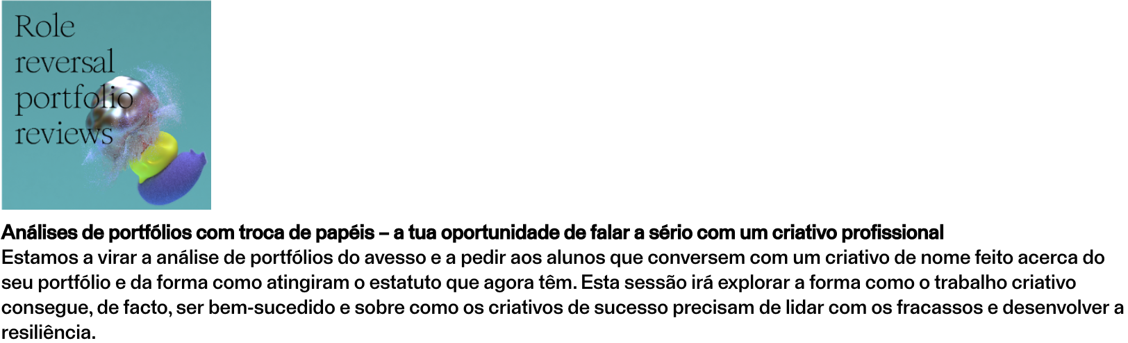 2021 Conhece o trabalho dos talentos emergentes do New Blood Festival 2021