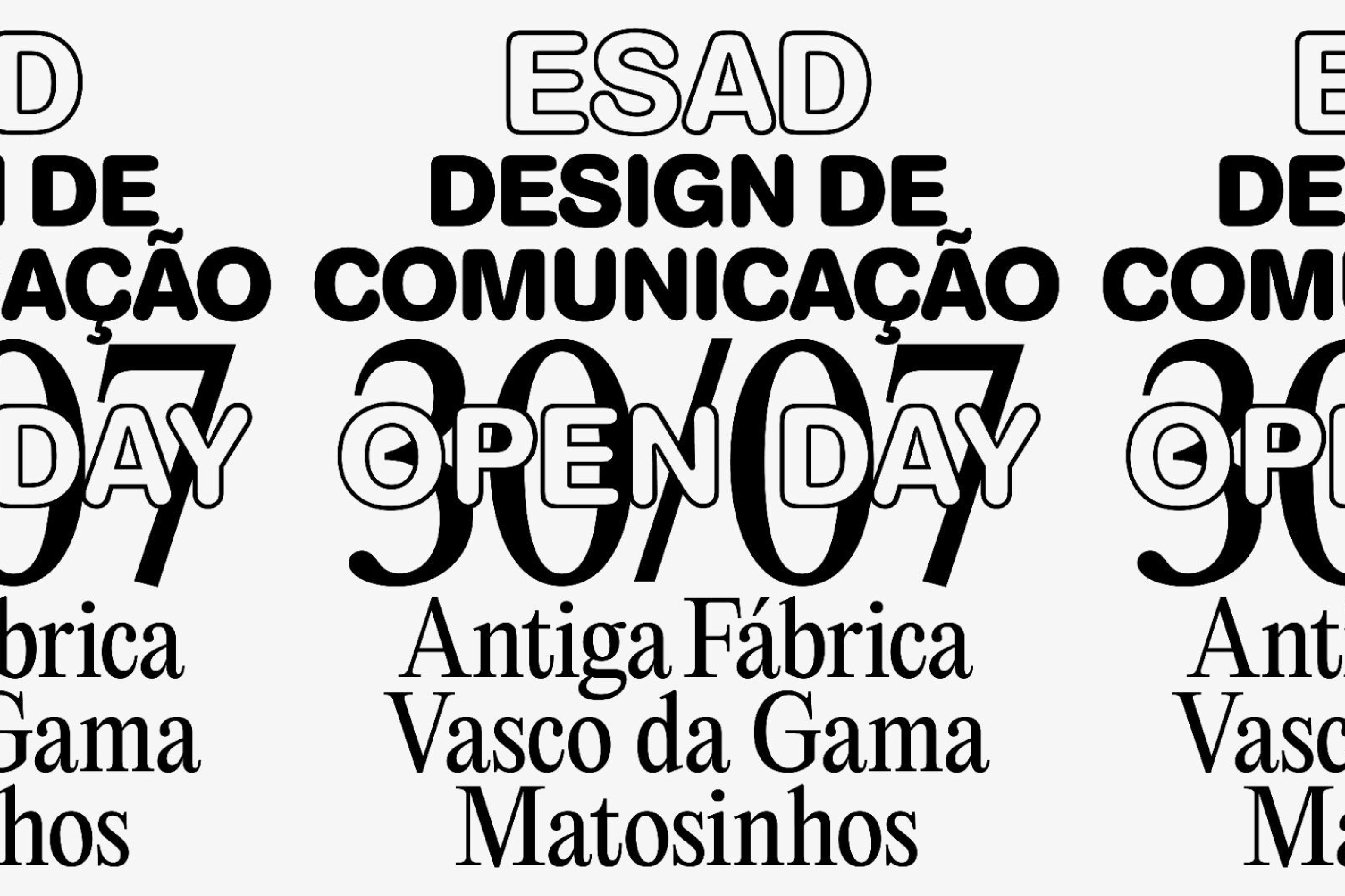 ESAD Design de Comunicação Open Day