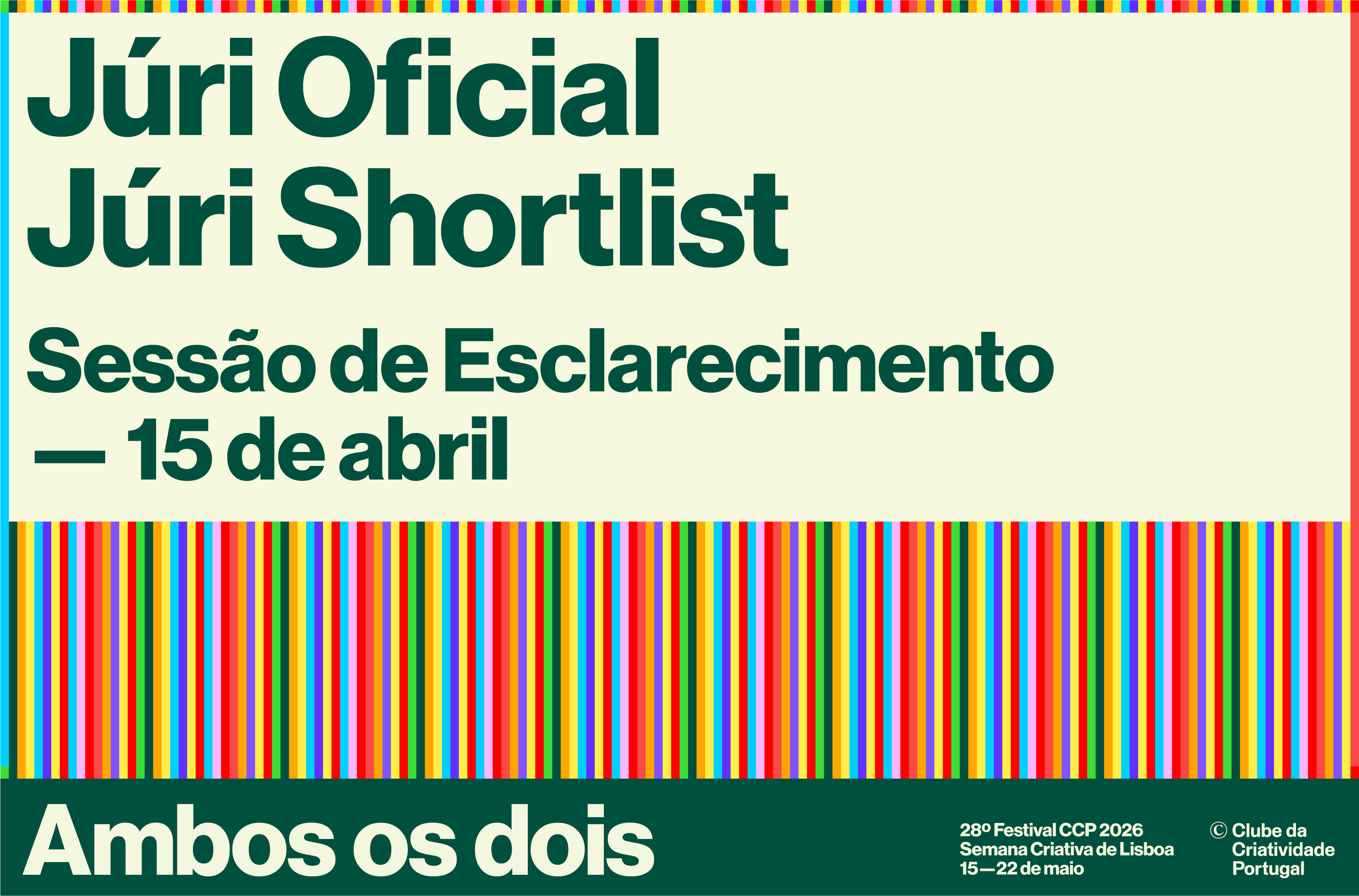 2026 Sessão de esclarecimento sobre as votações para o Júri do 28º Festival CCP