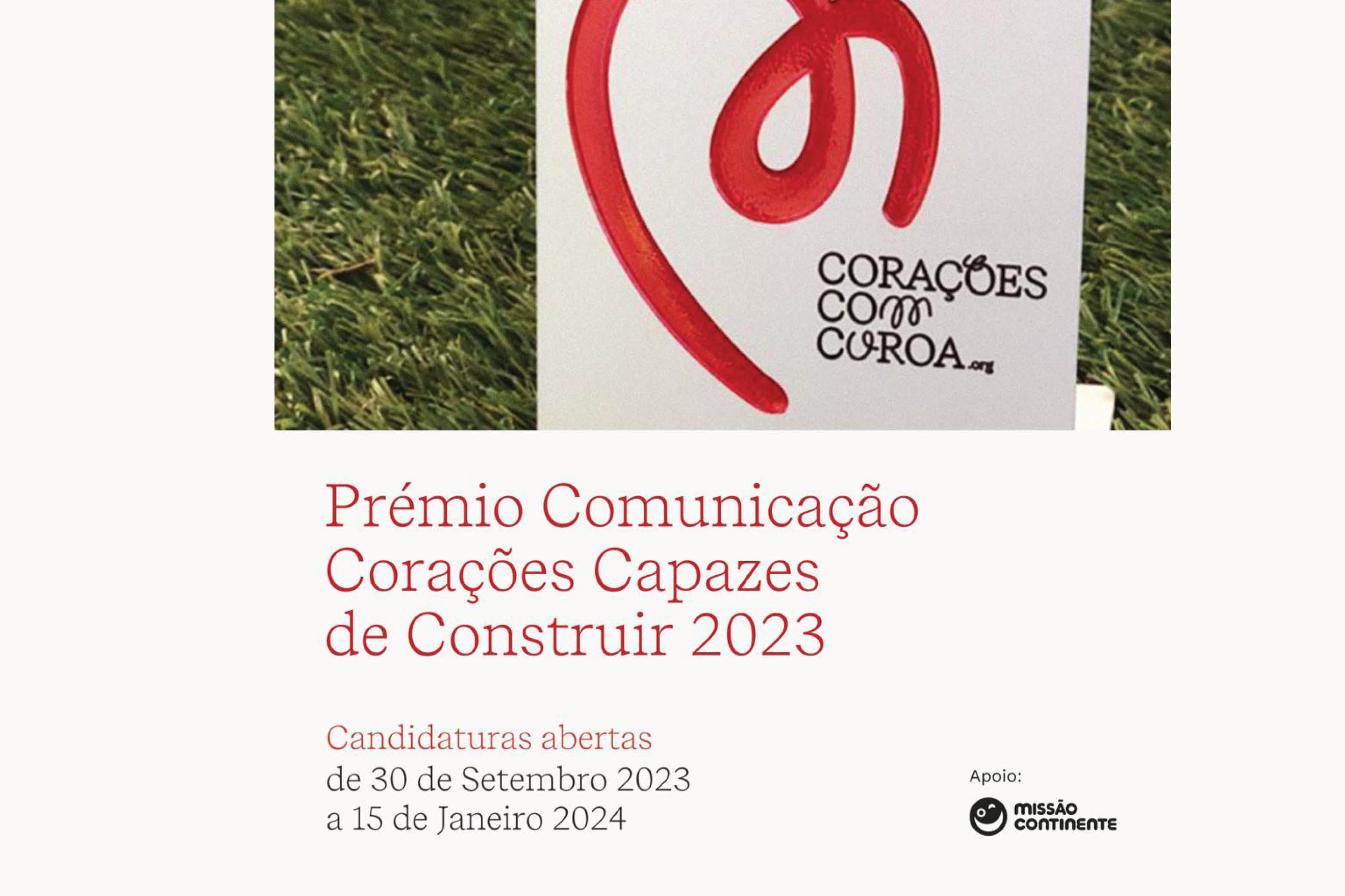 Prémio Comunicação Corações Capazes de Construir 2023
