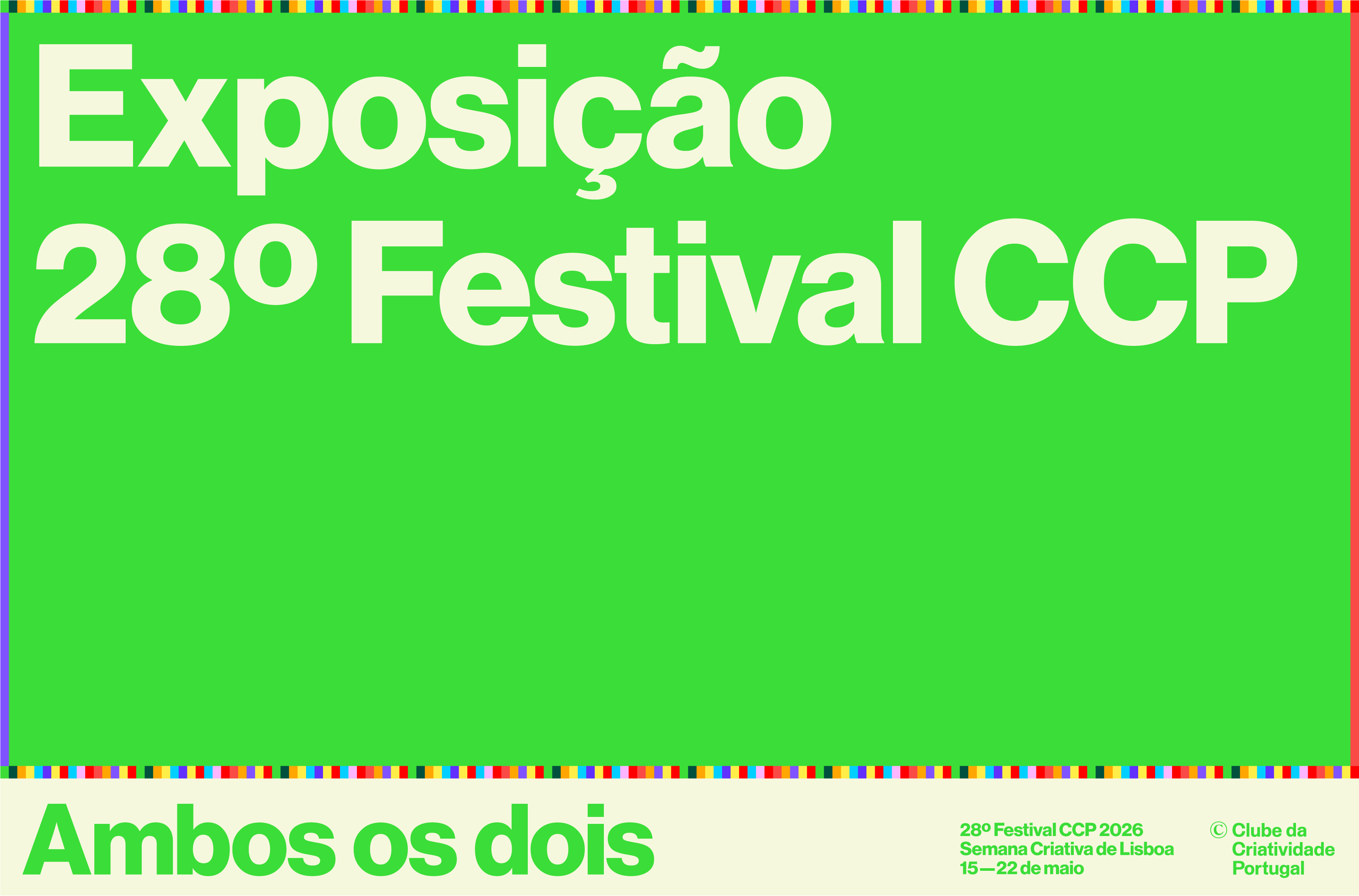 Exposição 28º Festival CCP 2026