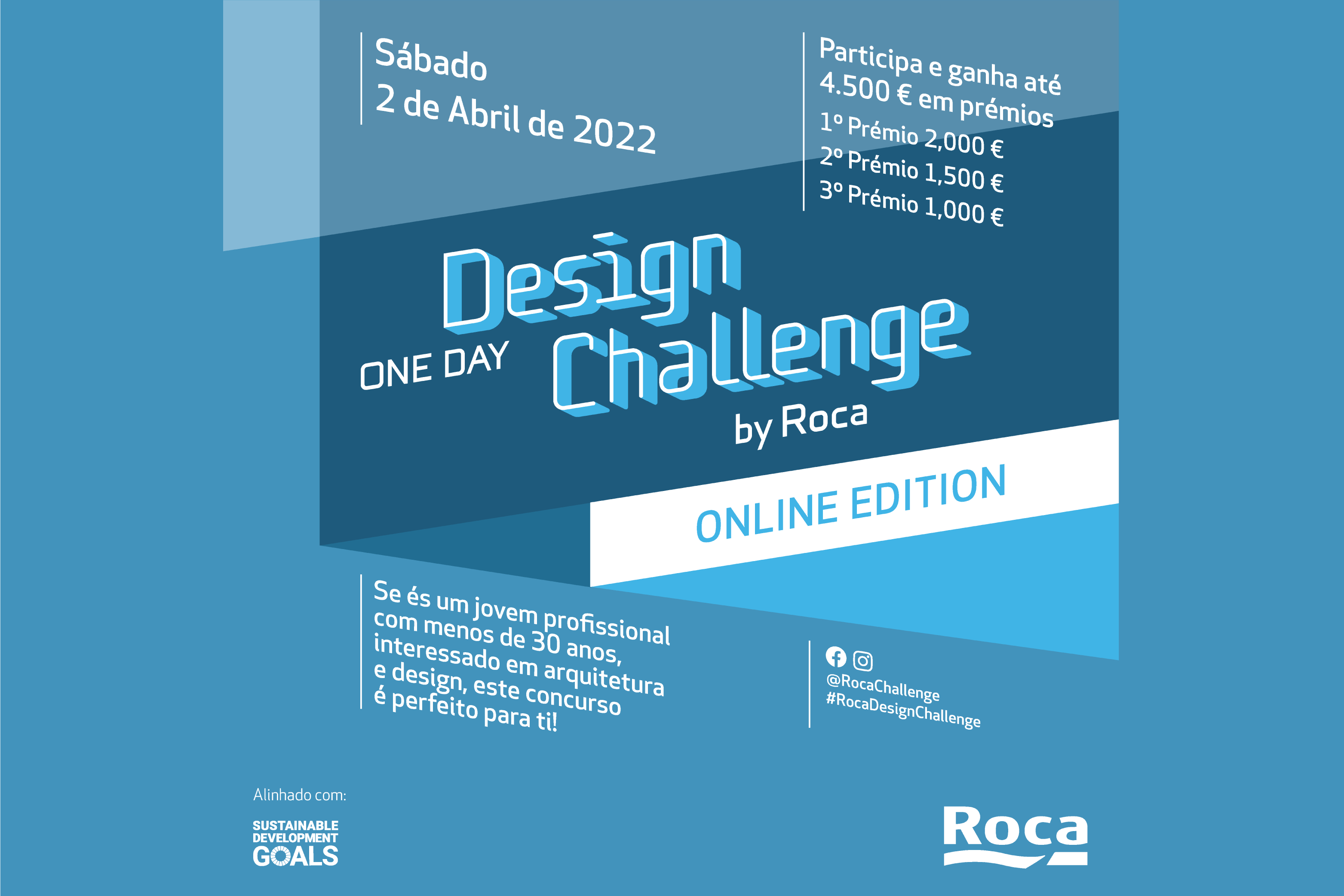 O Concurso Roca One Day Design Challenge está de volta!