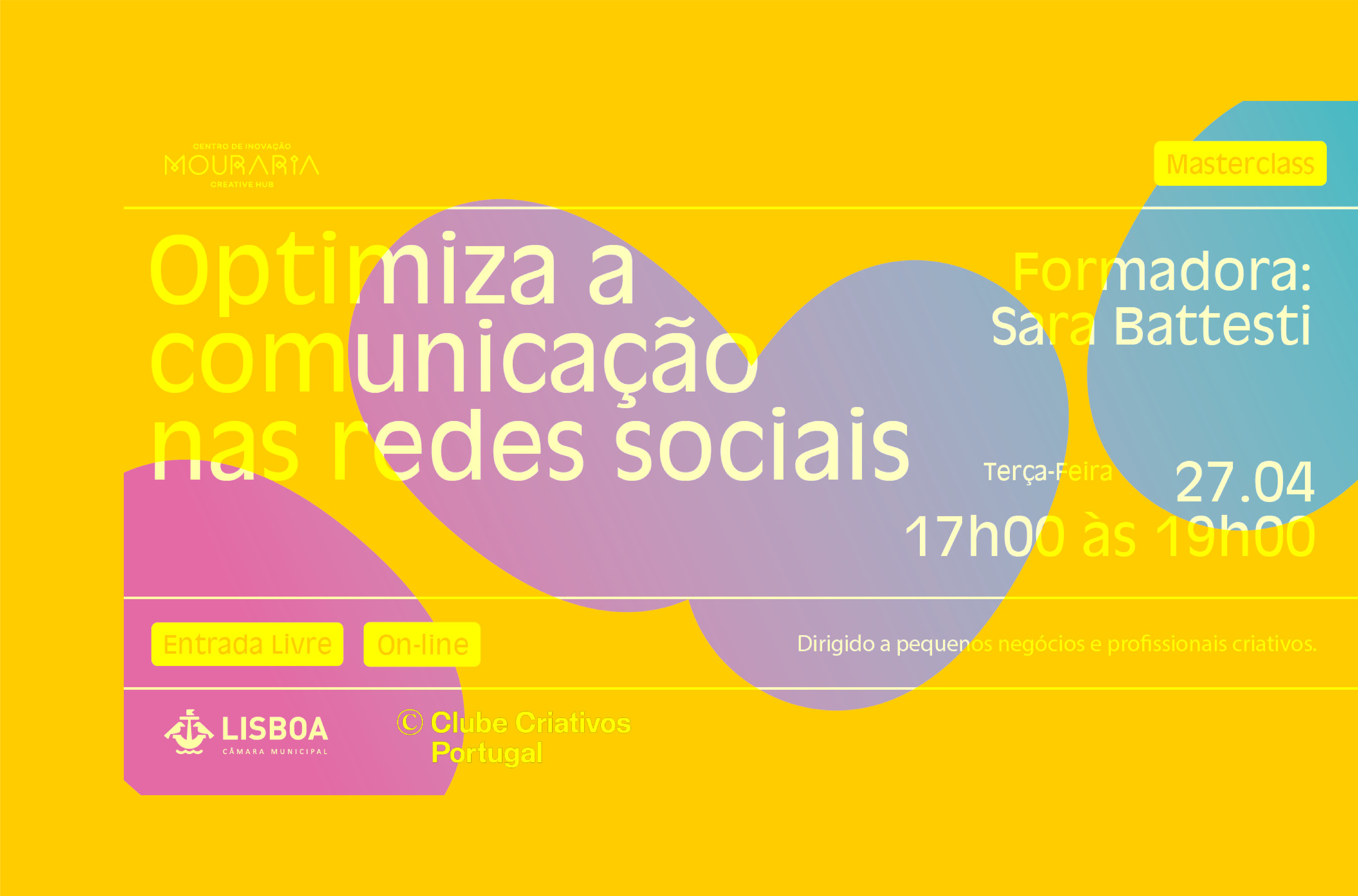 2021 MasterClass “Optimiza a comunicação nas redes sociais”