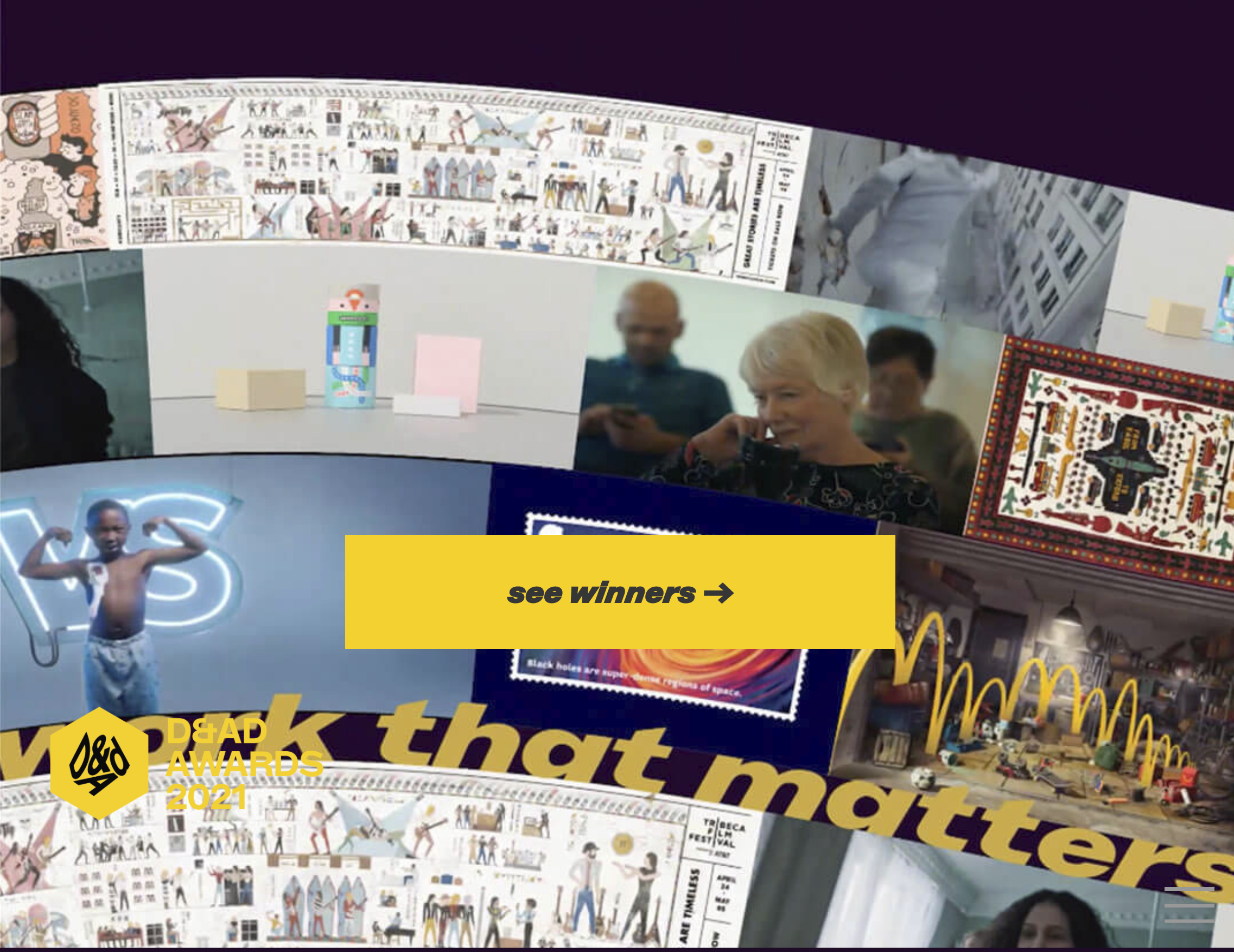 2021 D&AD awards atribui 430 Lápis