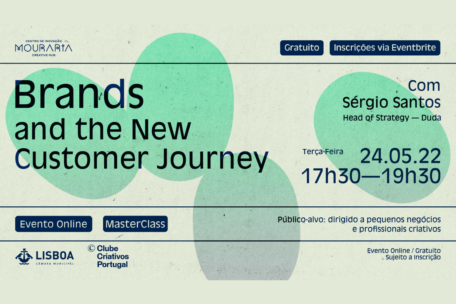 2022 “Brands and the New Customer Journey” Masterclass com Sérgio Santos