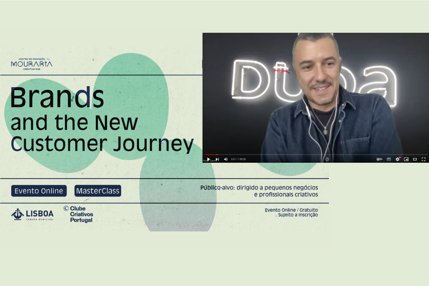 2022 Já está online a master class de Sérgio Santos “Brands and the New Customer Journey”