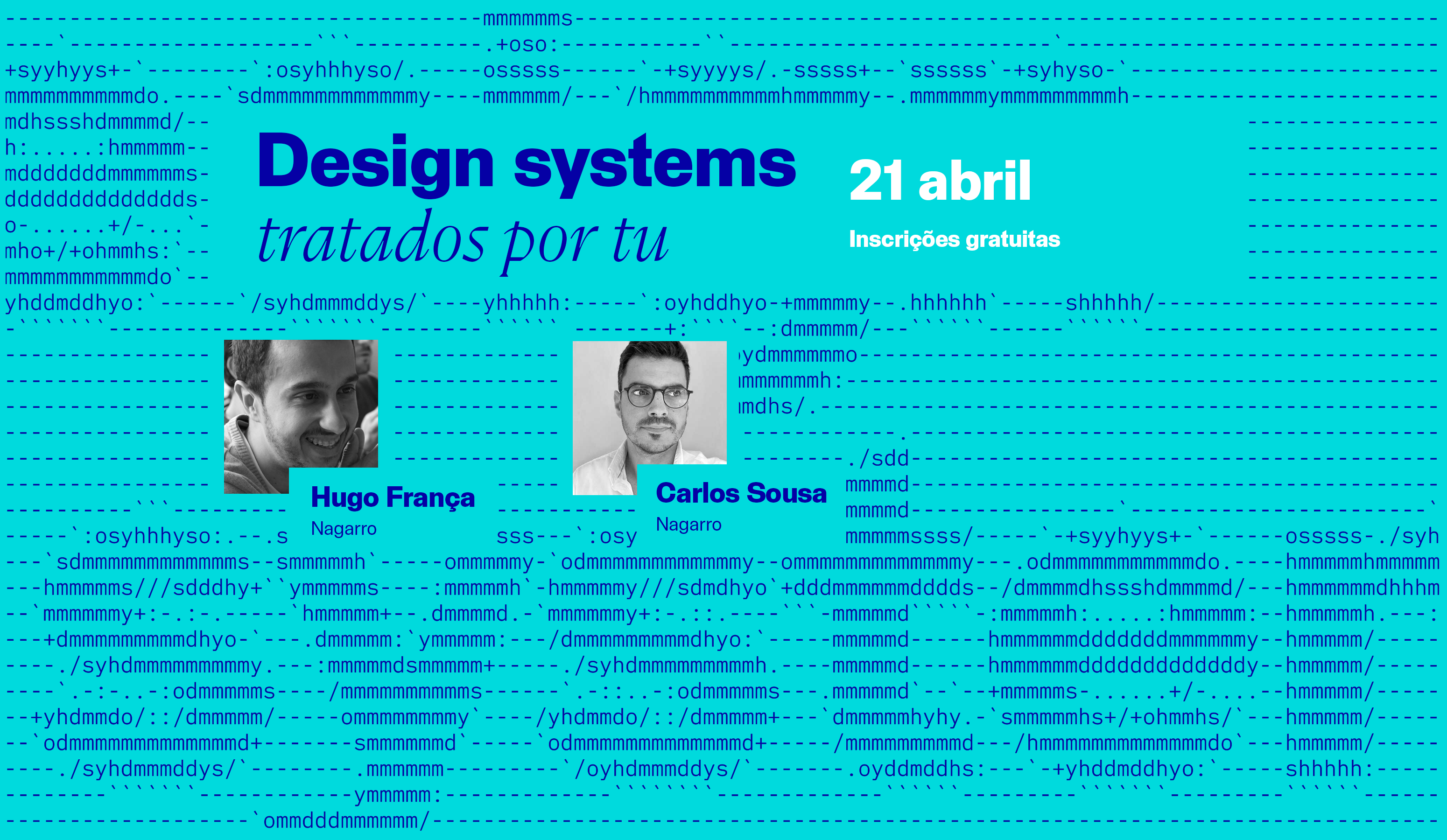 2022 Já podes rever o Design systems com a Nagarro