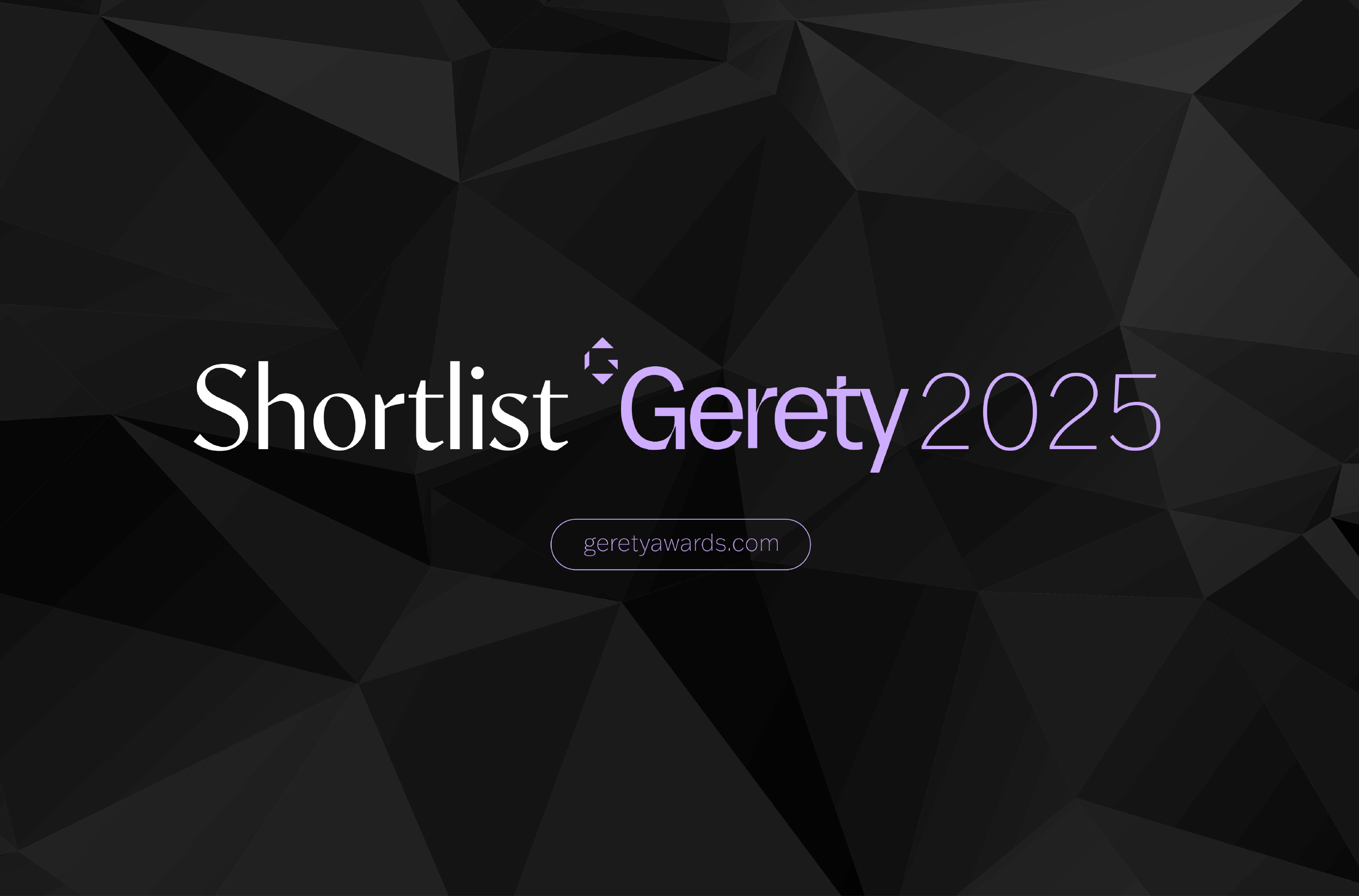 2025 Já é conhecida a Shortlist dos Gerety Awards 2025
