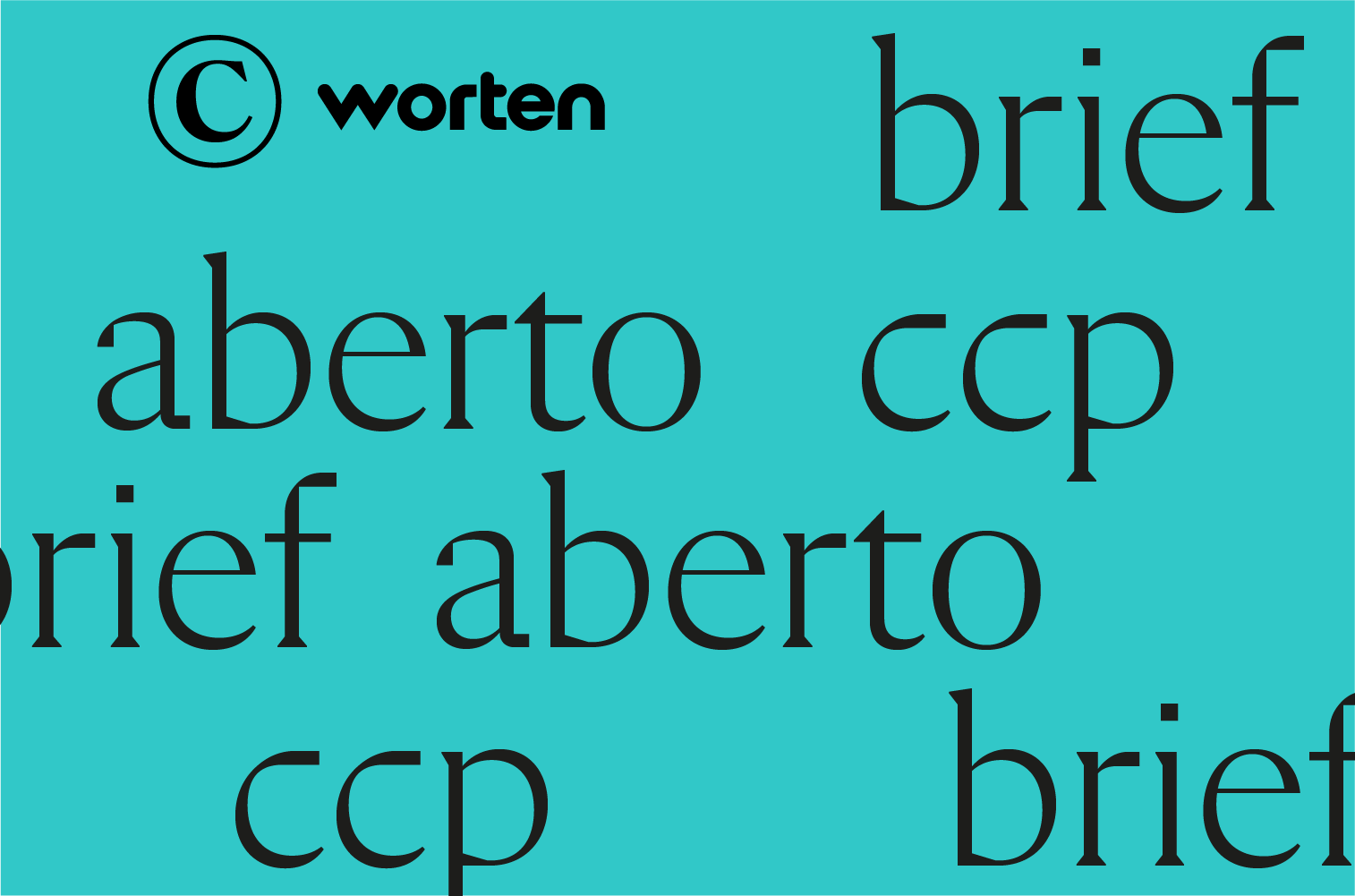 100 Brief aberto
