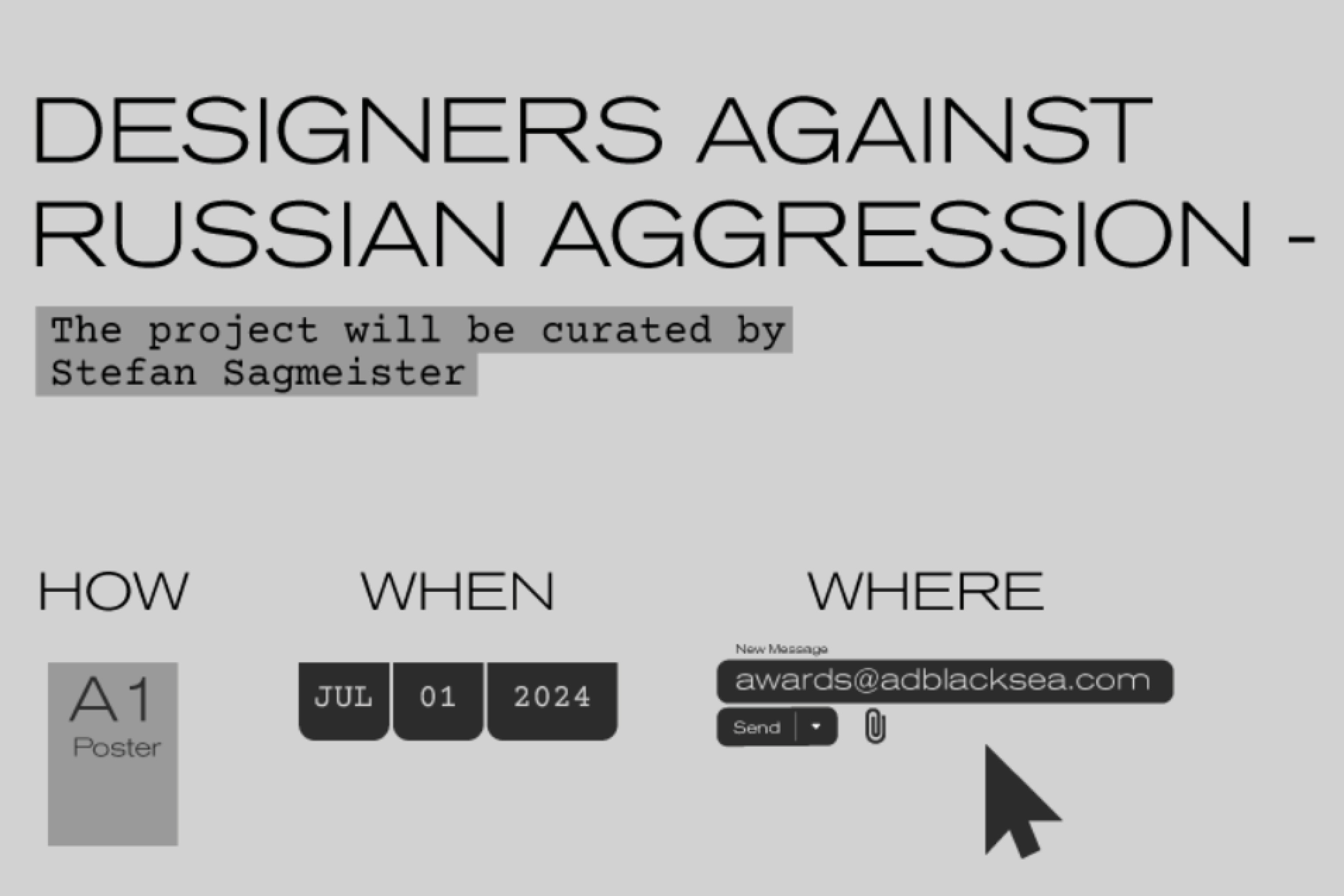 OPEN CALL Designers Against Russian Aggression