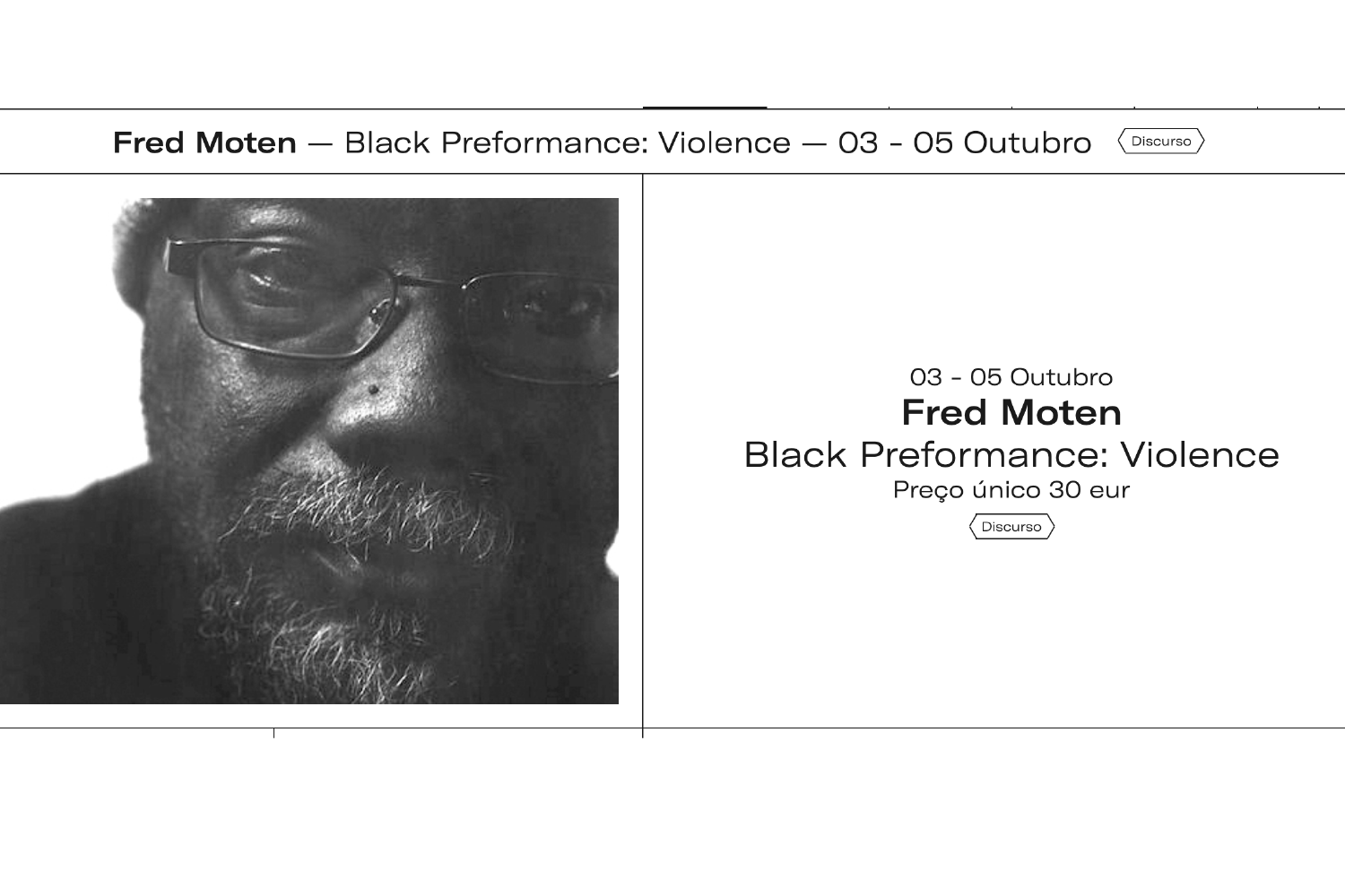 Fred Moten Black Preformance: Violence