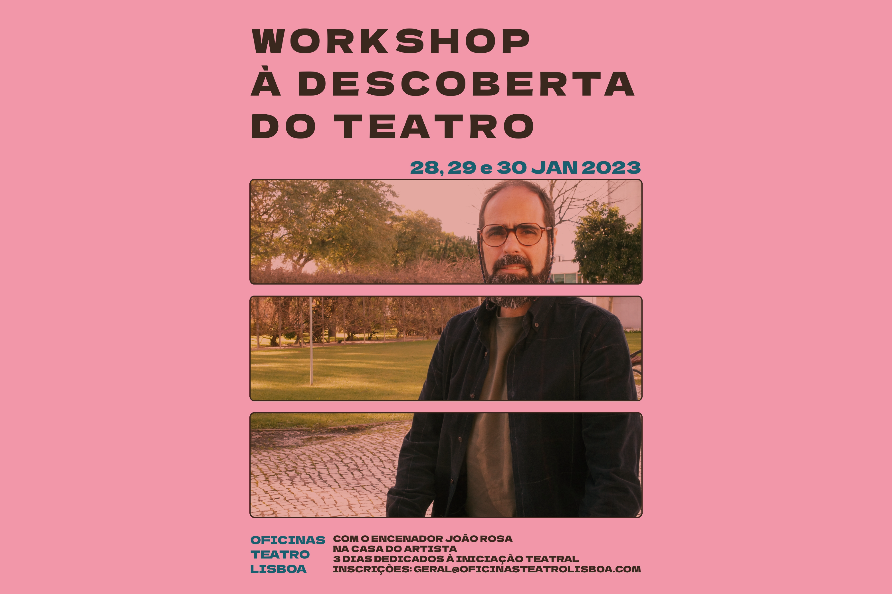 Workshop à descoberta do teatro