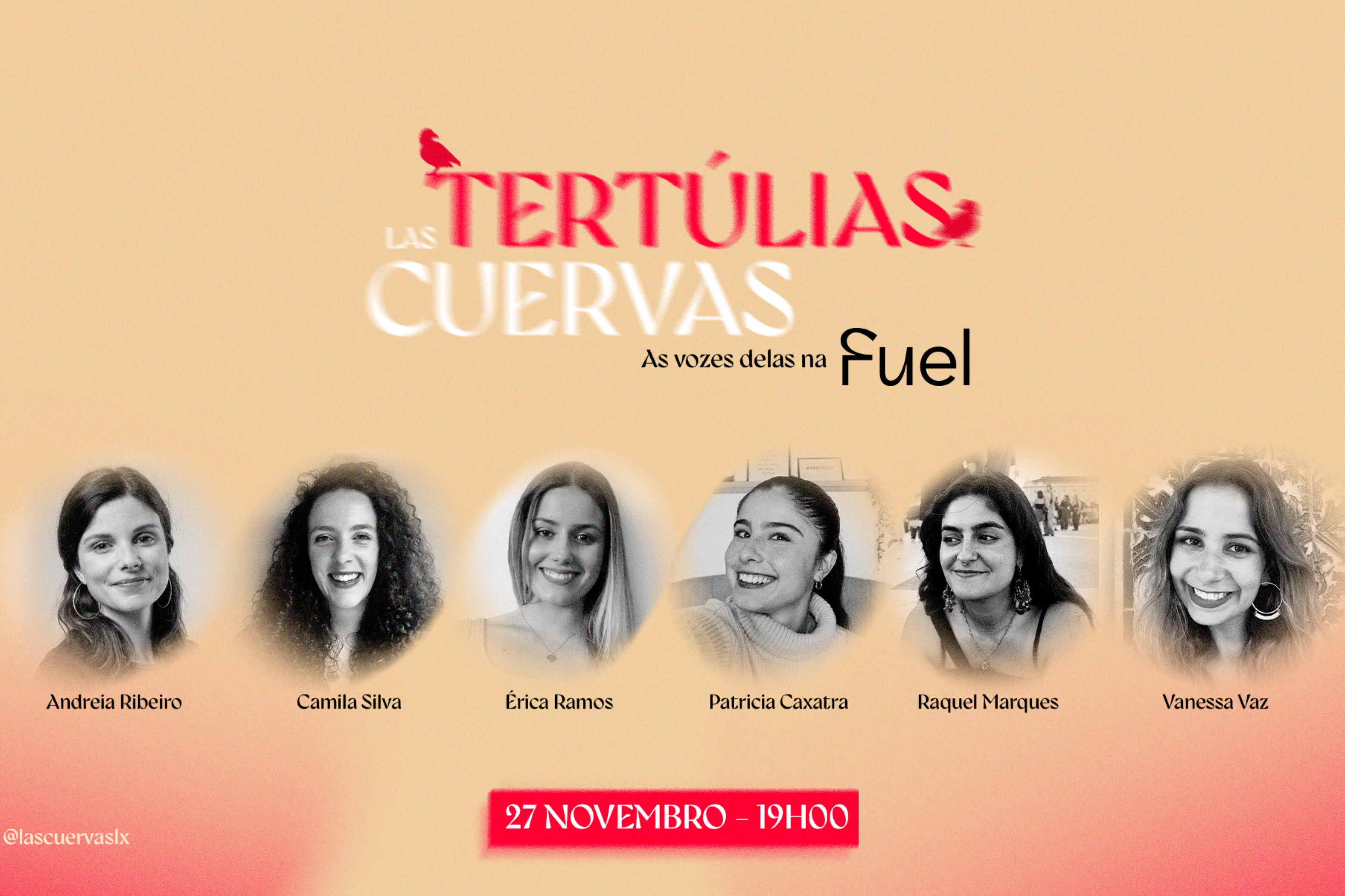 Tertúlia Las Cuervas | As vozes delas na Fuel