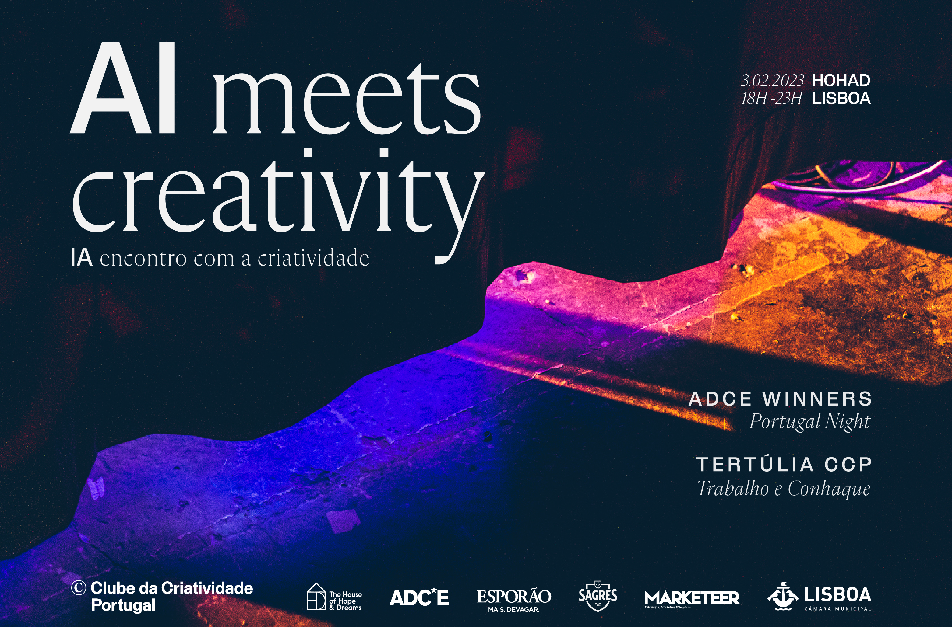 Tertúlia CCP Trabalho e Conhaque: "AI Meets Creativity"