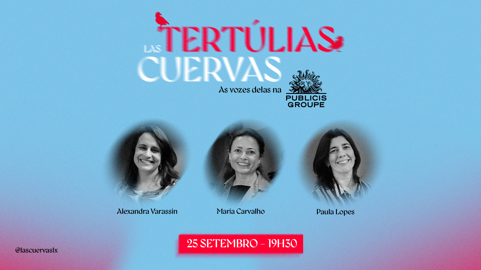 Tertúlia Las Cuervas | As vozes delas na Publicis