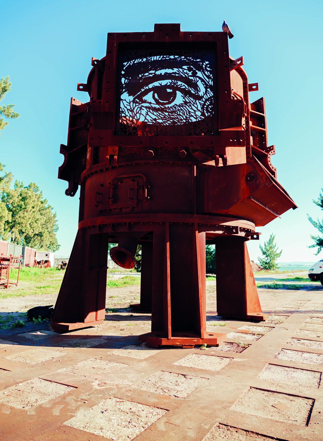 Vhils Convite Pedra